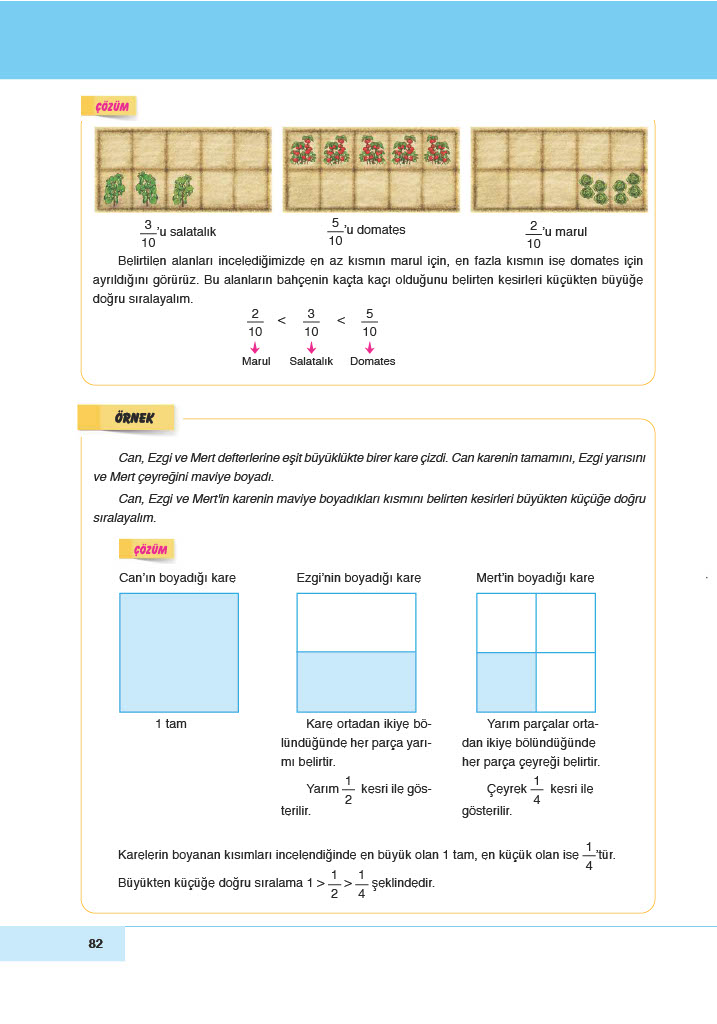 6. Sınıf Meb Yayınları Matematik Ders Kitabı Sayfa 82 Cevapları