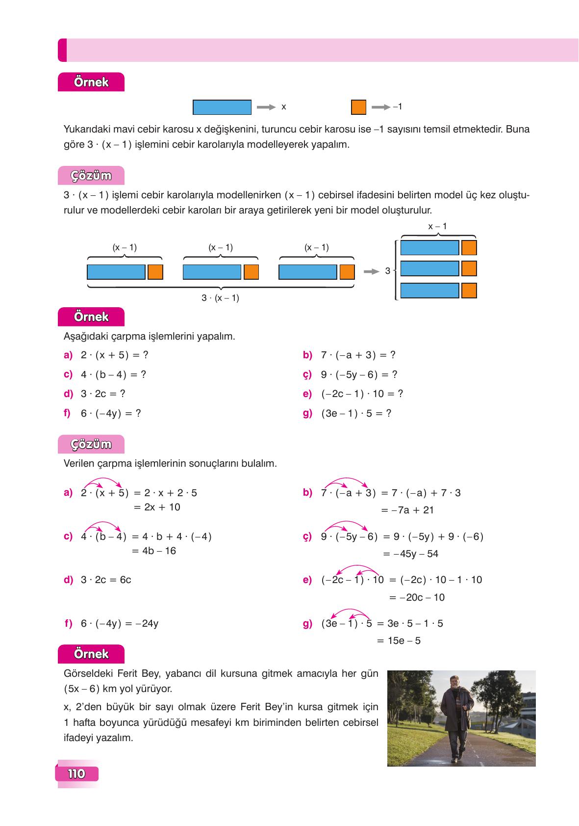 7. Sınıf Edat Yayınları Matematik Ders Kitabı Sayfa 110 Cevapları