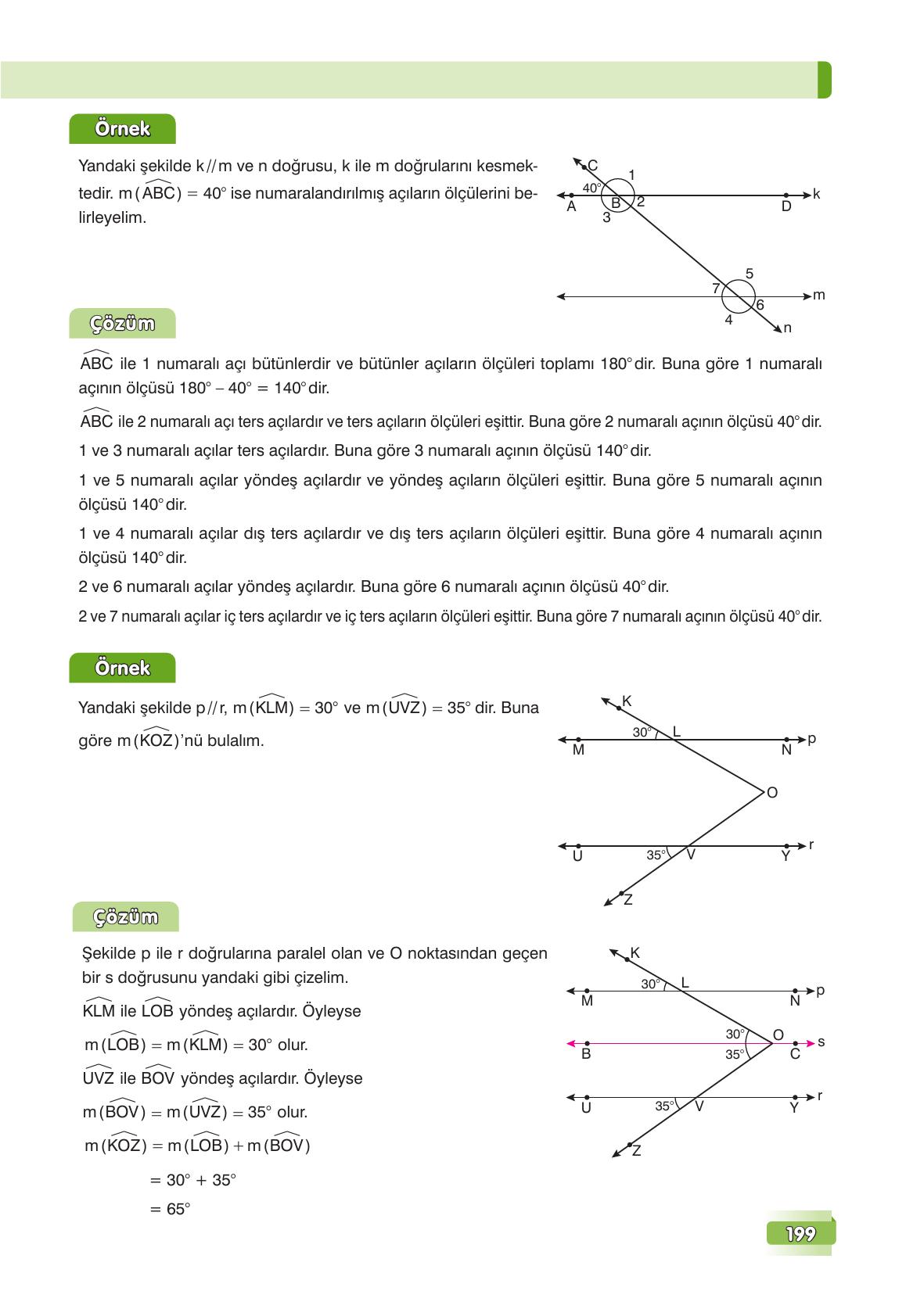 7. Sınıf Edat Yayınları Matematik Ders Kitabı Sayfa 199 Cevapları