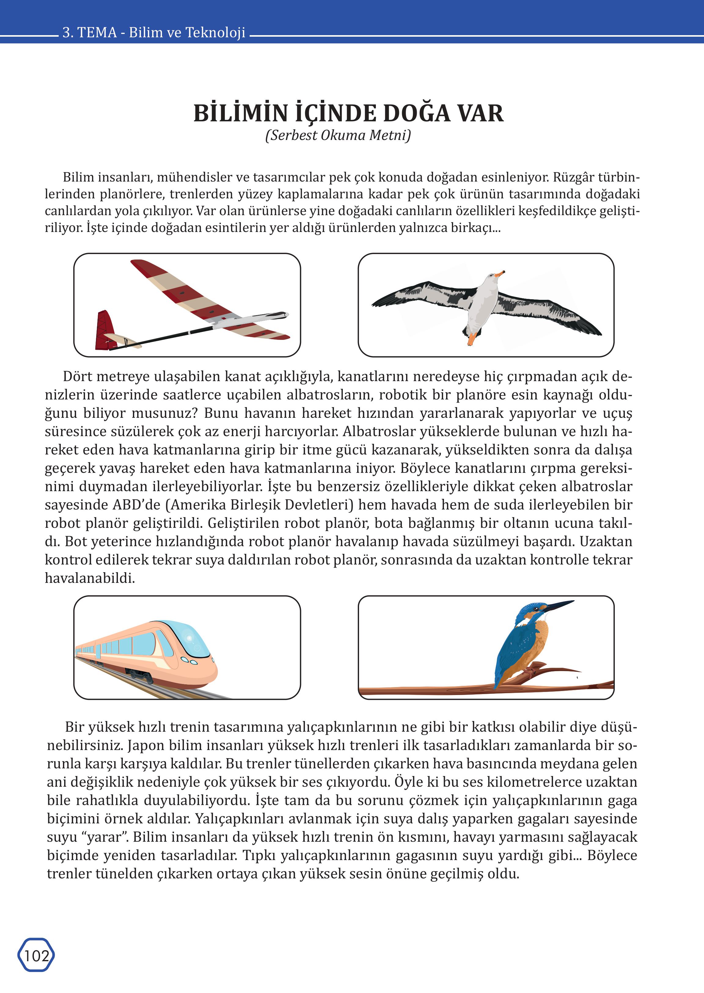 7. Sınıf Meb Yayınları Türkçe Ders Kitabı Sayfa 102 Cevapları