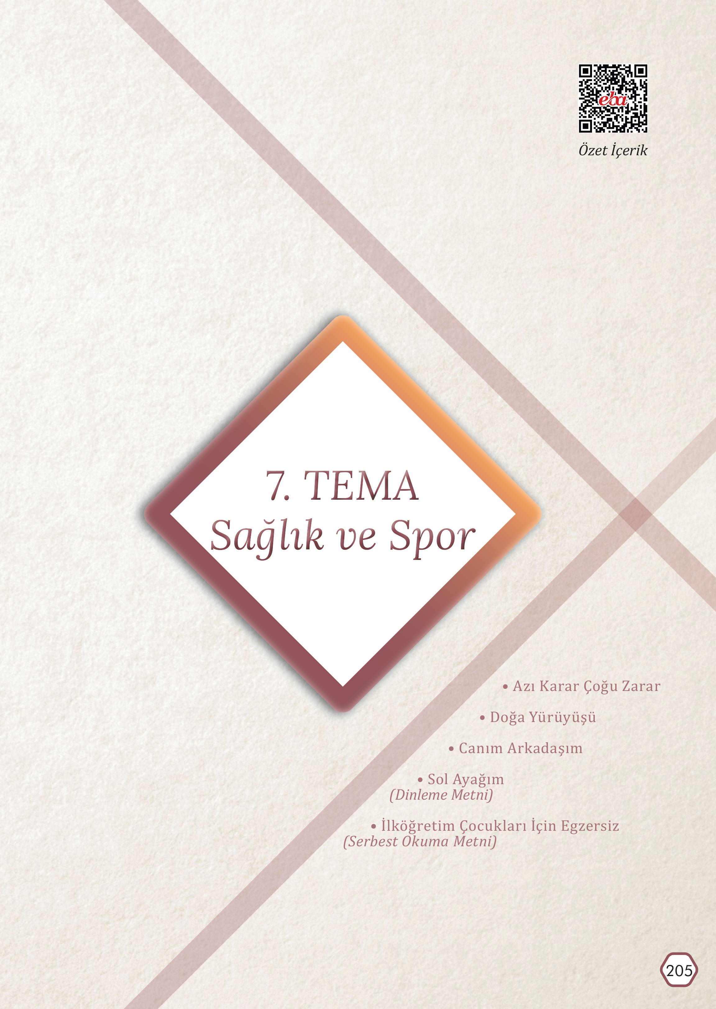 7. Sınıf Meb Yayınları Türkçe Ders Kitabı Sayfa 205 Cevapları 7. Sınıf Meb Yayınları Türkçe Ders Kitabı Sayfa 205 Cevapları