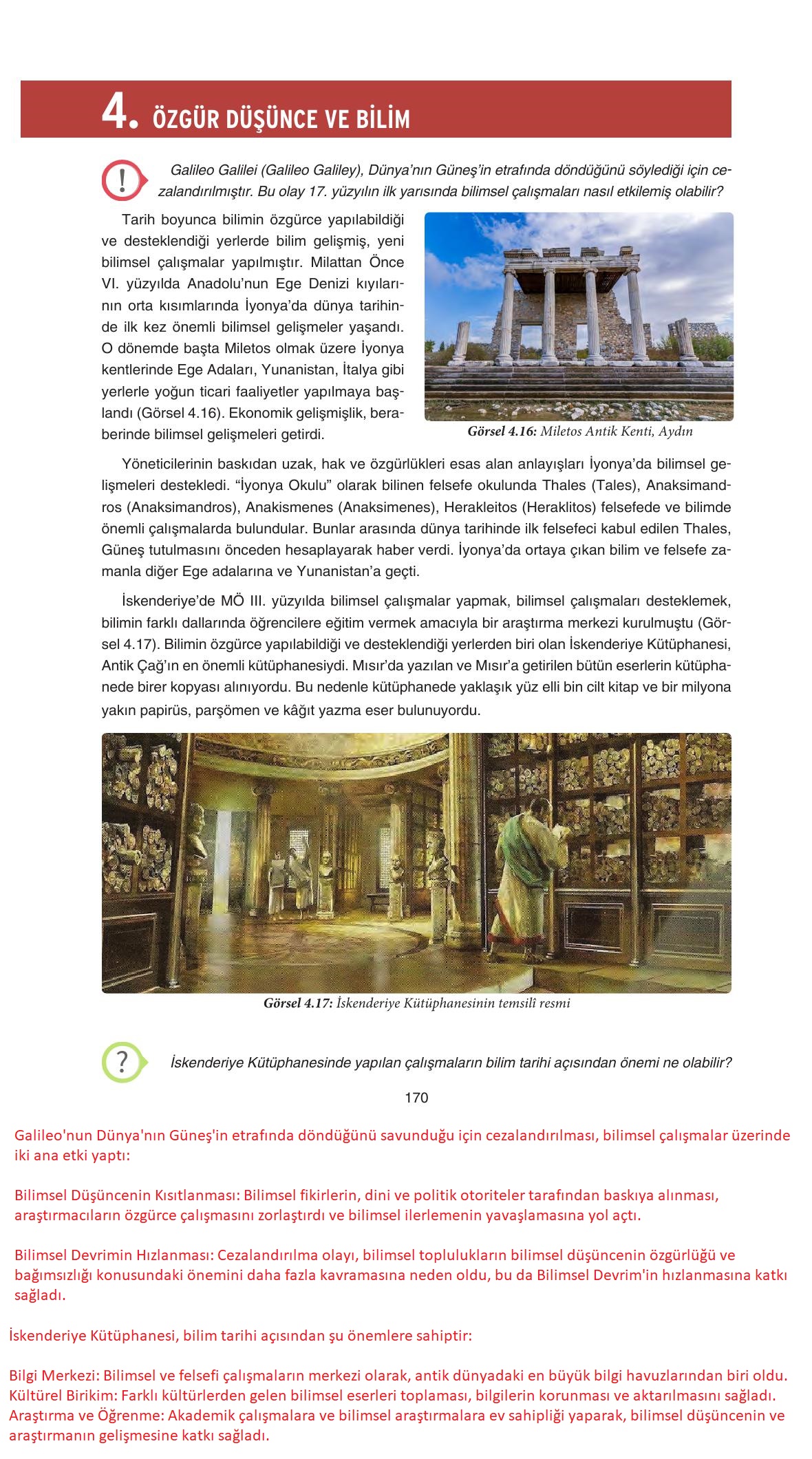 7. Sınıf Yıldırım Yayınları Sosyal Bilgiler Ders Kitabı Sayfa 170 Cevapları 7. Sınıf Yıldırım Yayınları Sosyal Bilgiler Ders Kitabı Sayfa 170 Cevapları