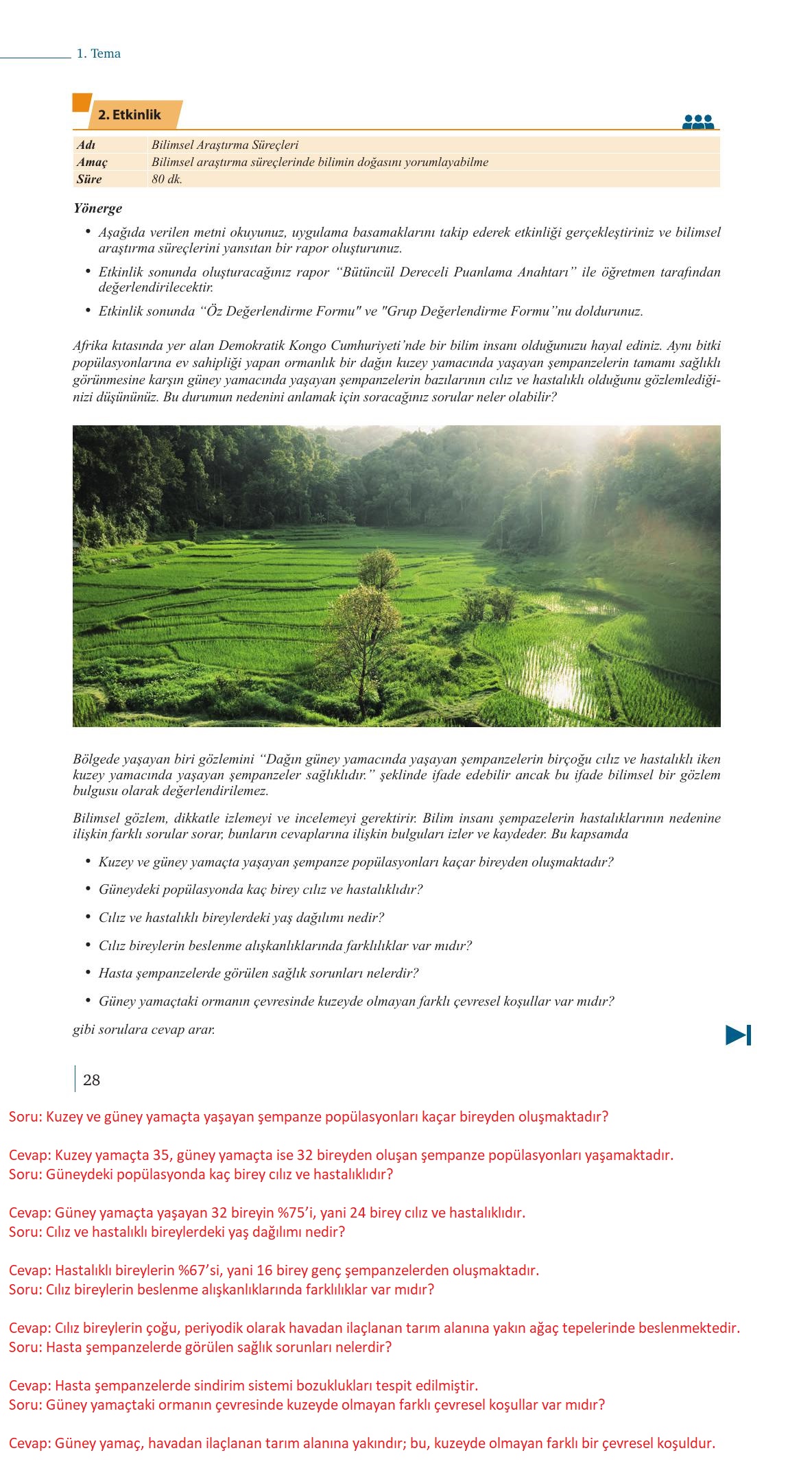 9. Sınıf Meb Yayınları Biyoloji Ders Kitabı Sayfa 28 Cevapları 9. Sınıf Meb Yayınları Biyoloji Ders Kitabı Sayfa 28 Cevapları