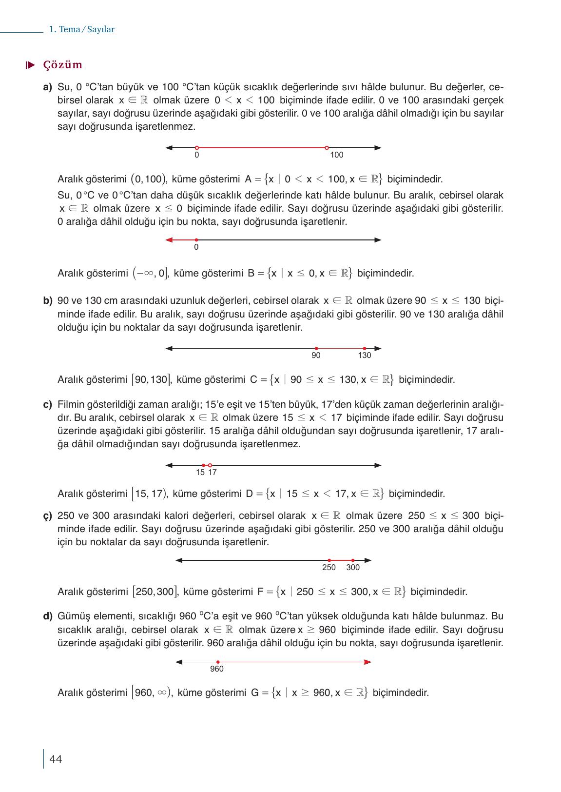 9. Sınıf Meb Yayınları Matematik Ders Kitabı Sayfa 44 Cevapları