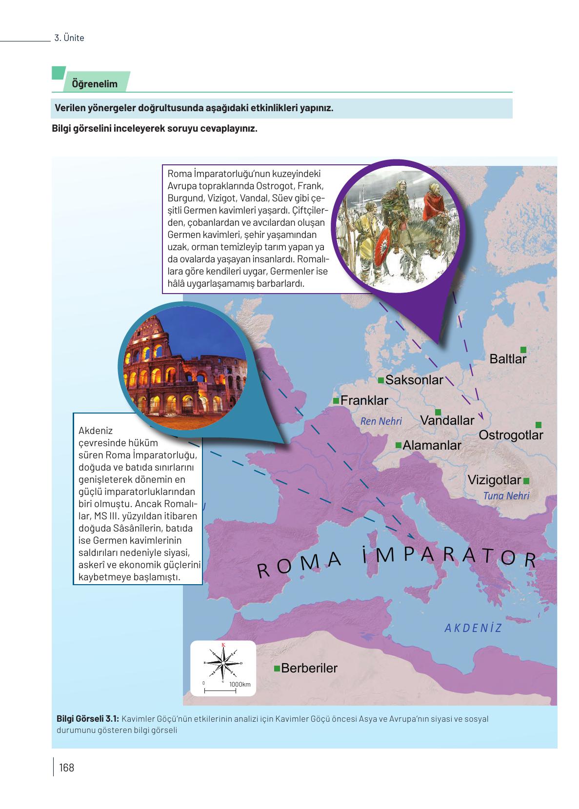 9. Sınıf Meb Yayınları Tarih Ders Kitabı Sayfa 168 Cevapları 9. Sınıf Meb Yayınları Tarih Ders Kitabı Sayfa 168 Cevapları