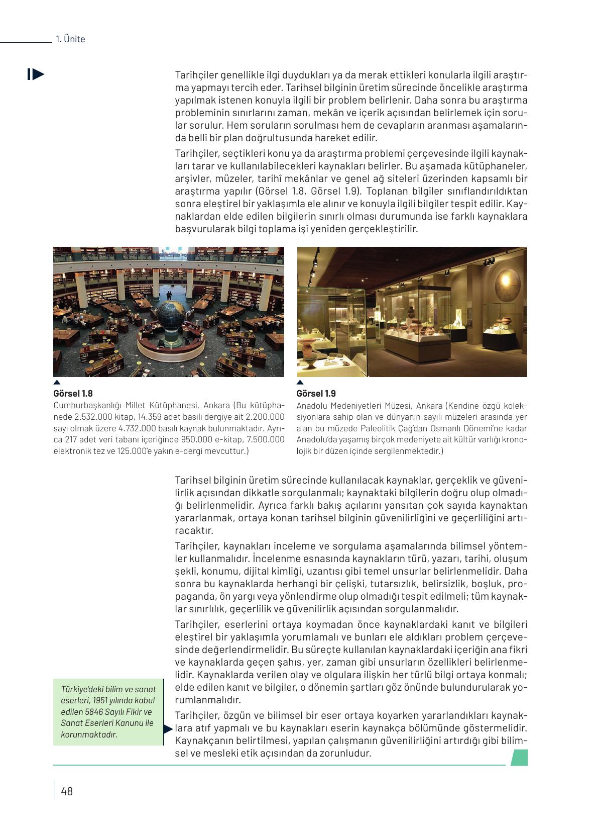 9. Sınıf Meb Yayınları Tarih Ders Kitabı Sayfa 48 Cevapları 9. Sınıf Meb Yayınları Tarih Ders Kitabı Sayfa 48 Cevapları