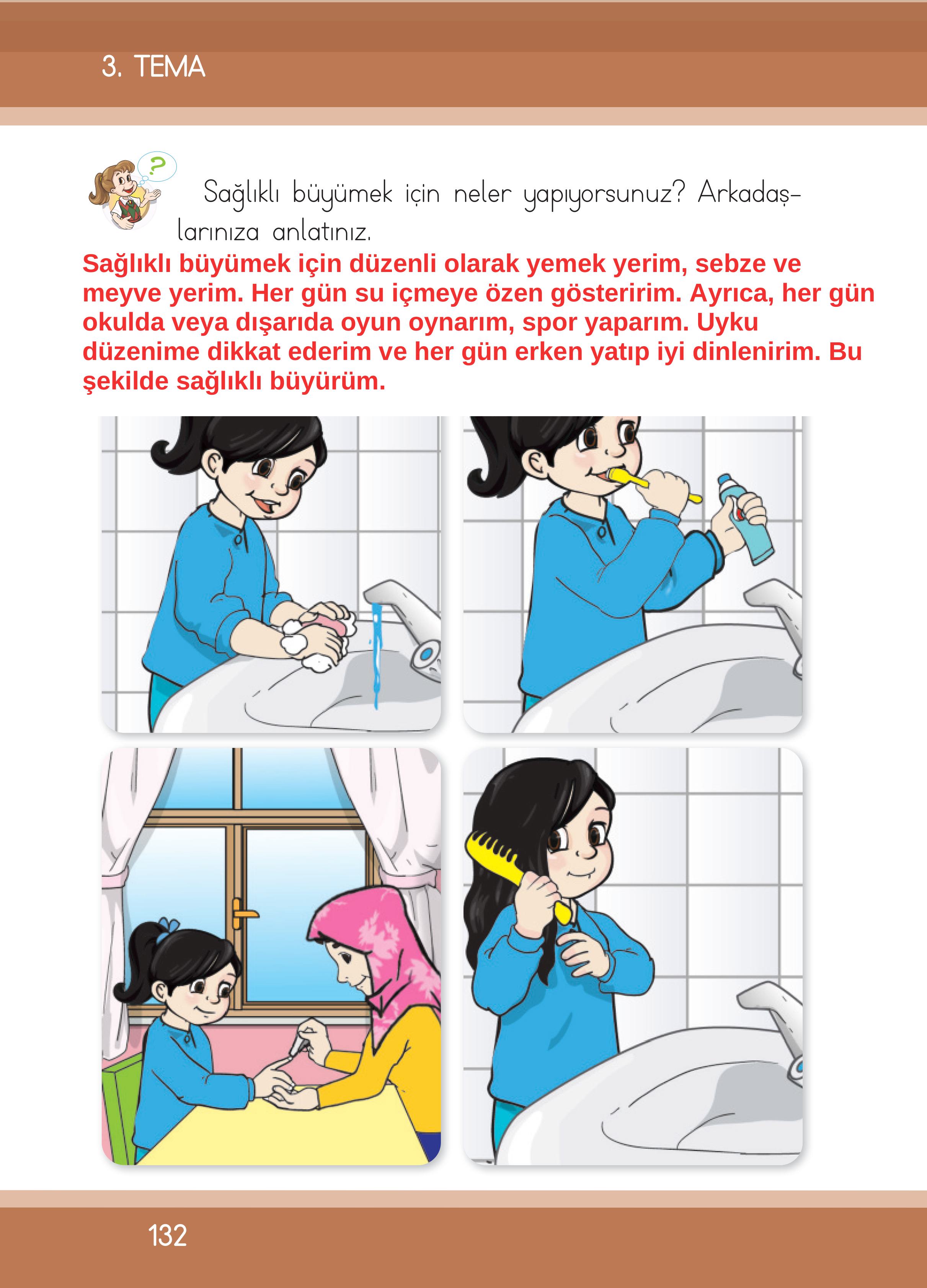 1. Sınıf İlke Yayınları İlk Okuma Yazma Ders Kitabı Sayfa 132 Cevapları