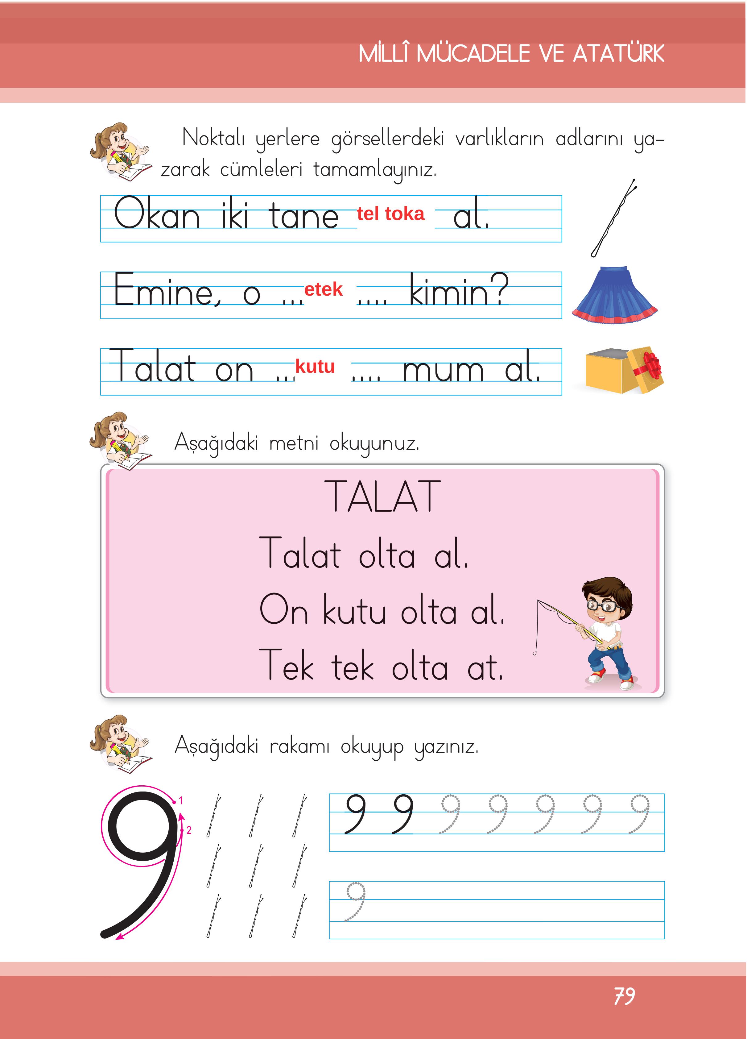 1. Sınıf İlke Yayınları İlk Okuma Yazma Ders Kitabı Sayfa 79 Cevapları 1. Sınıf İlke Yayınları İlk Okuma Yazma Ders Kitabı Sayfa 79 Cevapları