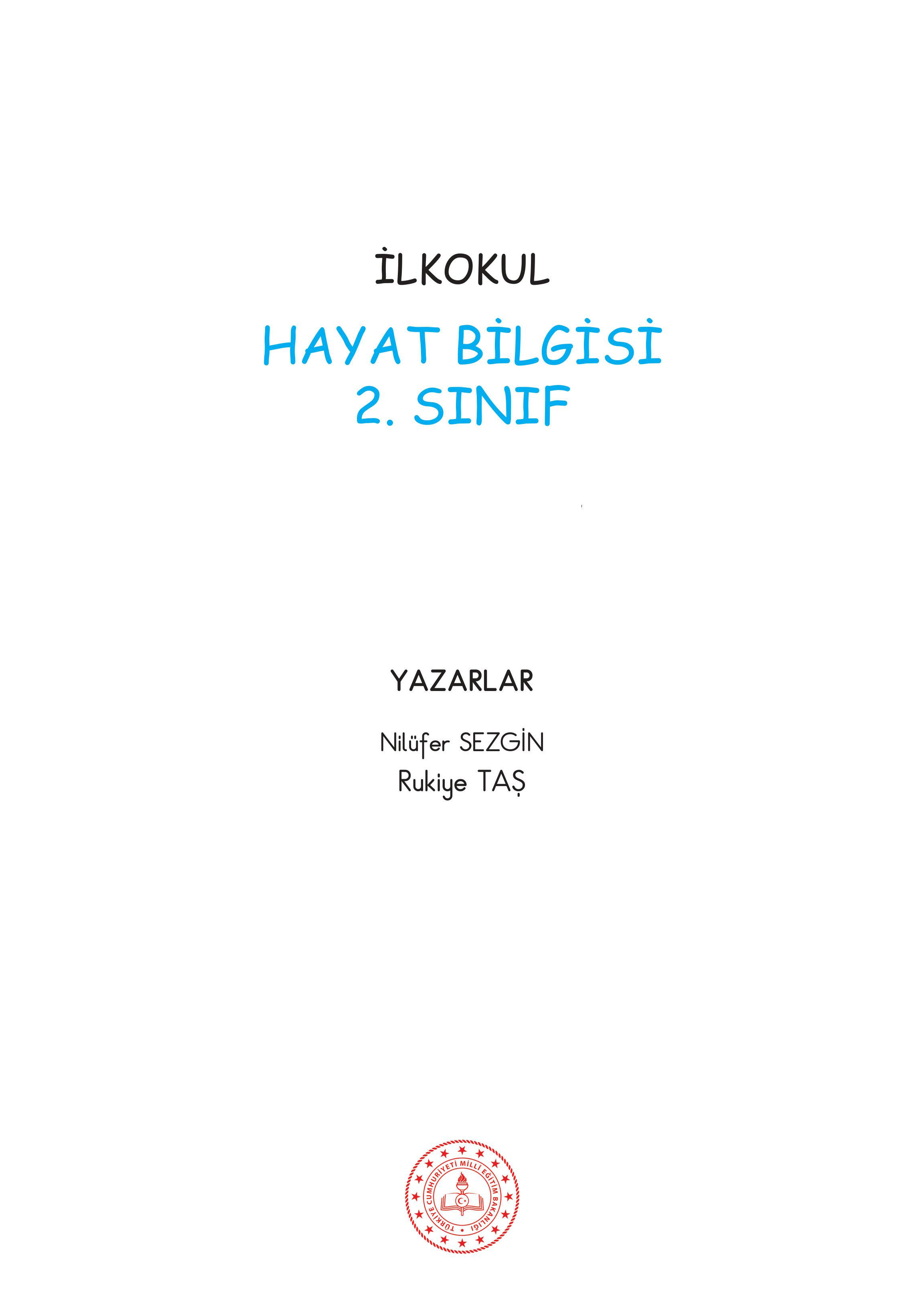 2. Sınıf Meb Yayınları Hayat Bilgisi Ders Kitabı Sayfa 1 Cevapları