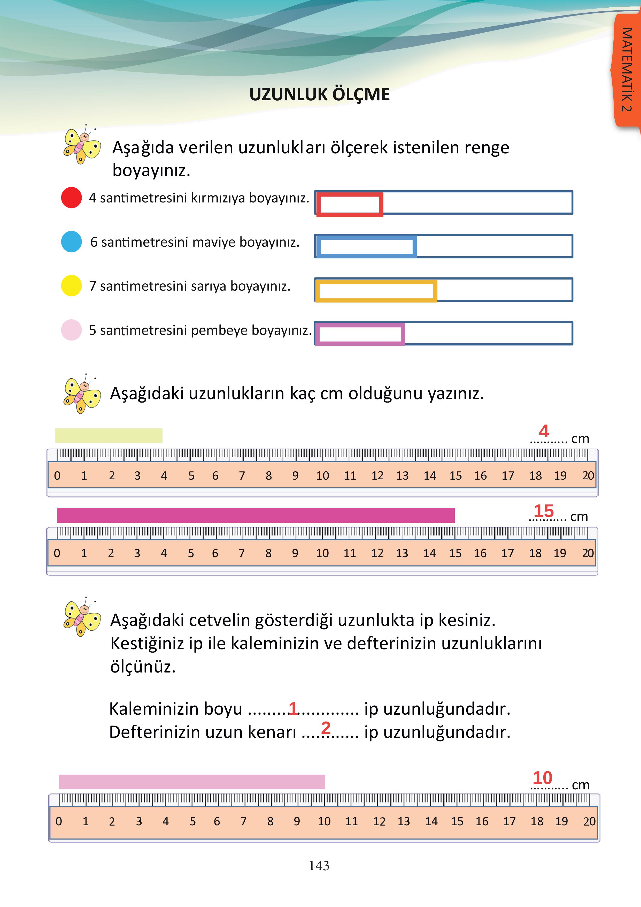 3. Sınıf Meb Yayınları Matematik Ders Kitabı Sayfa 143 Cevapları