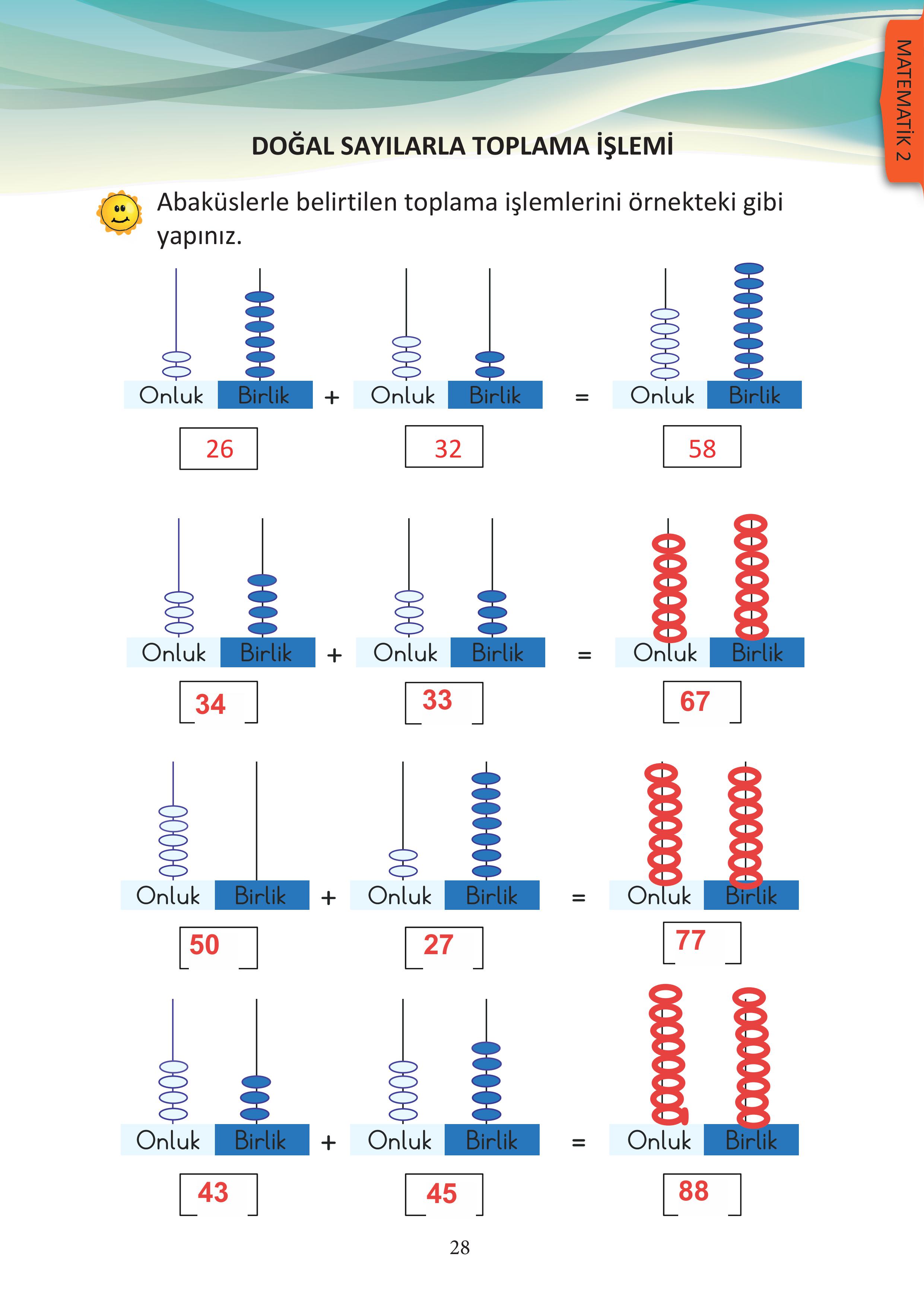 3. Sınıf Meb Yayınları Matematik Ders Kitabı Sayfa 28 Cevapları