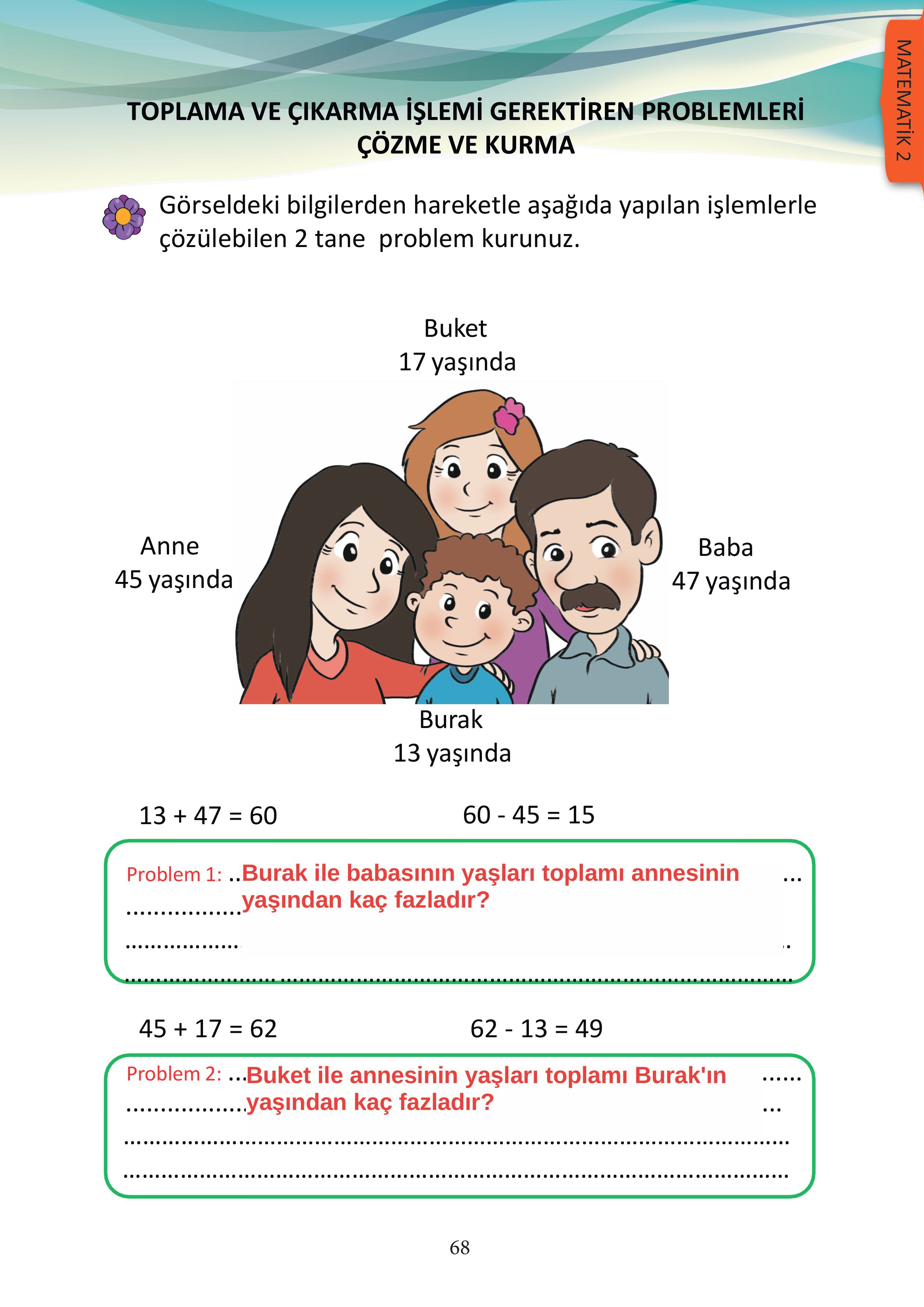 3. Sınıf Meb Yayınları Matematik Ders Kitabı Sayfa 68 Cevapları