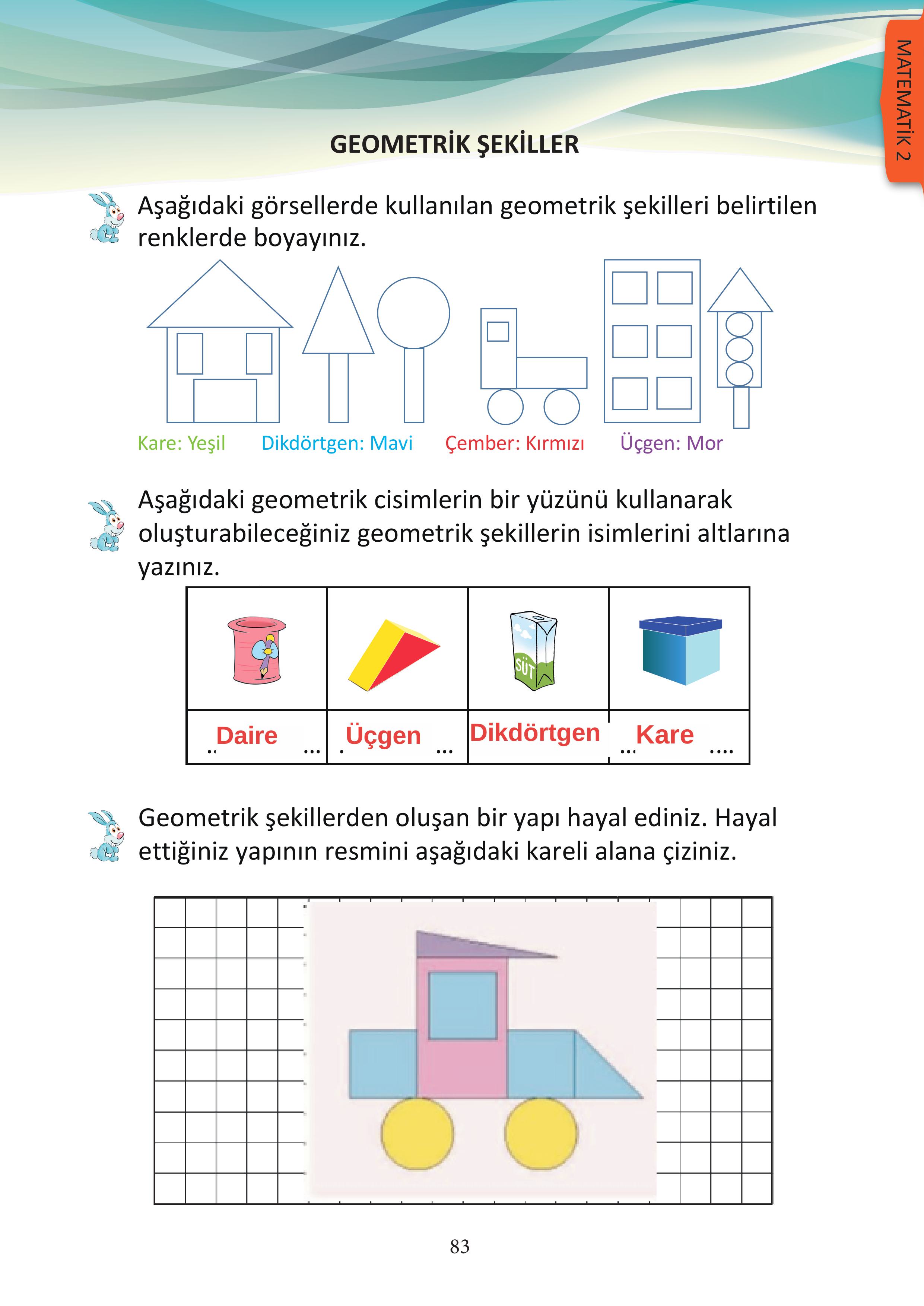 3. Sınıf Meb Yayınları Matematik Ders Kitabı Sayfa 83 Cevapları