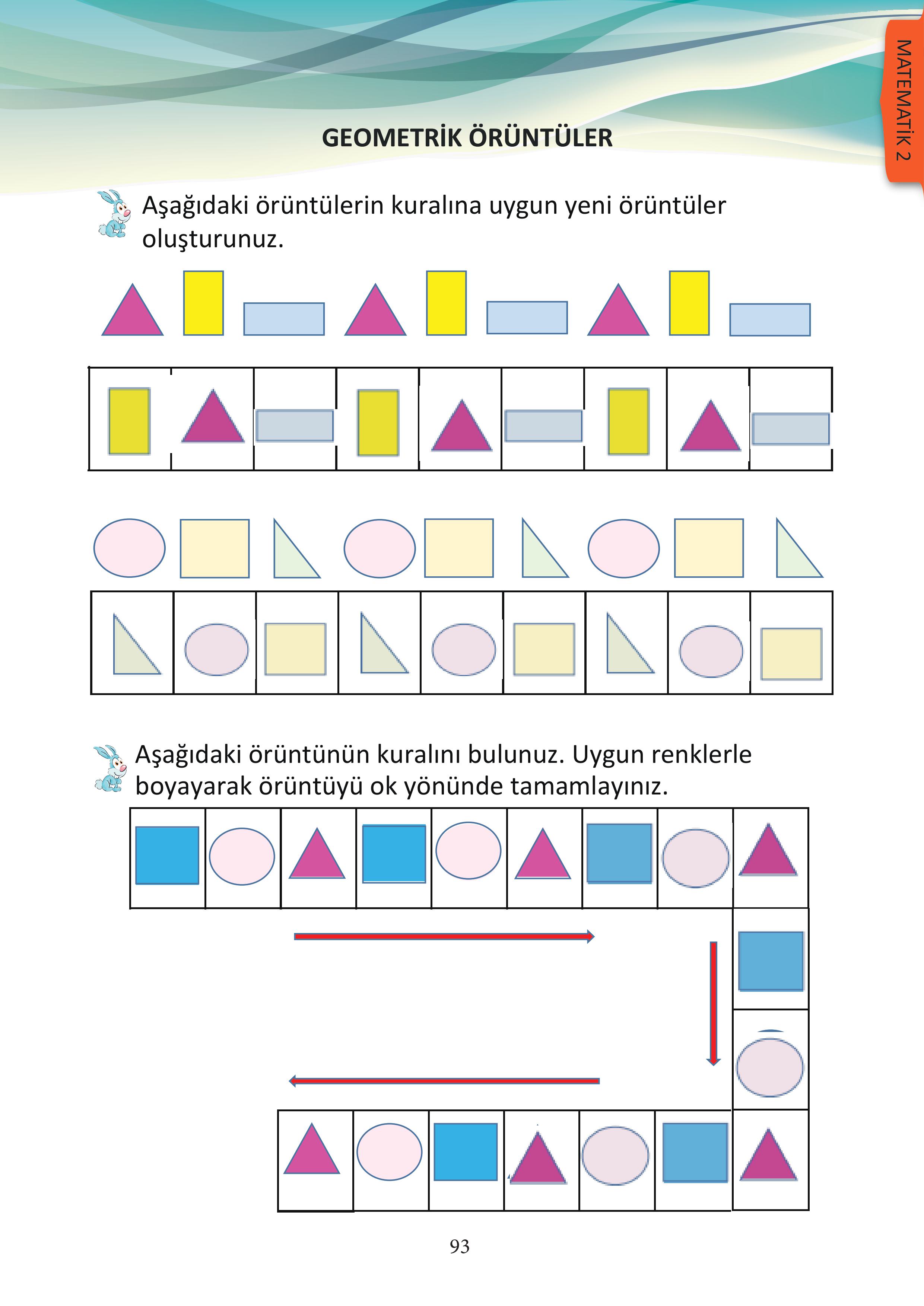 3. Sınıf Meb Yayınları Matematik Ders Kitabı Sayfa 93 Cevapları