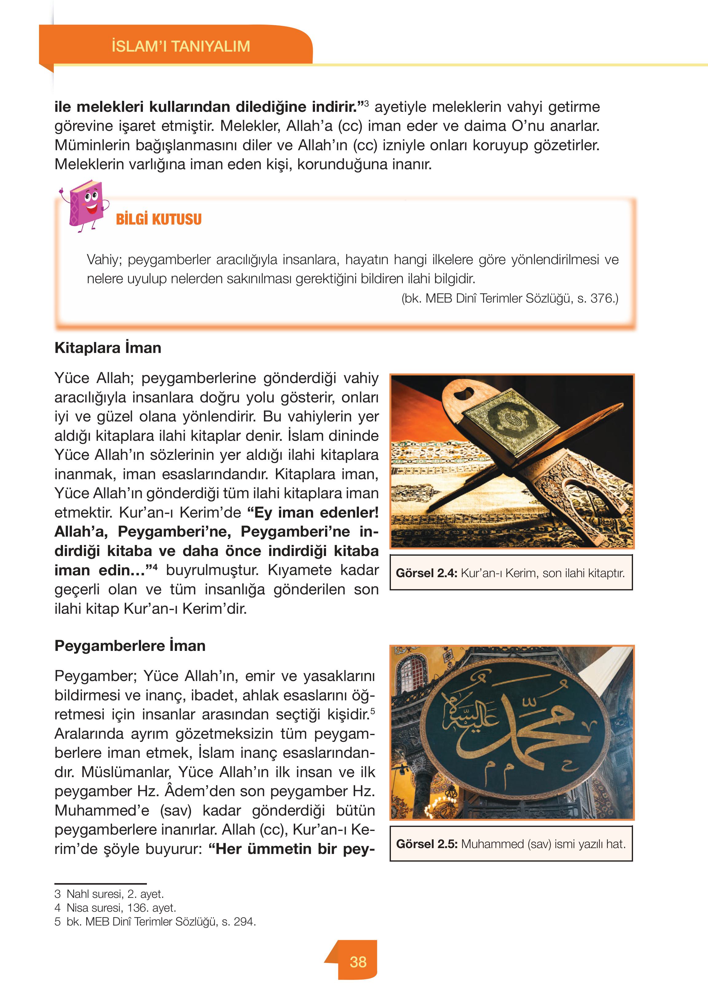4. Sınıf Meb Yayınları Din Kültürü Ve Ahlak Bilgisi Ders Kitabı Sayfa 38 Cevapları 4. Sınıf Meb Yayınları Din Kültürü Ve Ahlak Bilgisi Ders Kitabı Sayfa 38 Cevapları