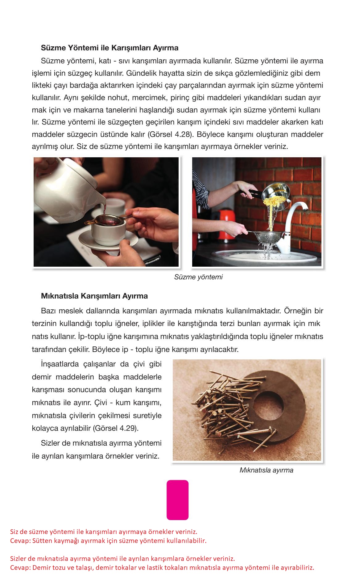 4. Sınıf Pasifik Yayınları Fen Bilimleri Ders Kitabı Sayfa 151 Cevapları 4. Sınıf Pasifik Yayınları Fen Bilimleri Ders Kitabı Sayfa 151 Cevapları