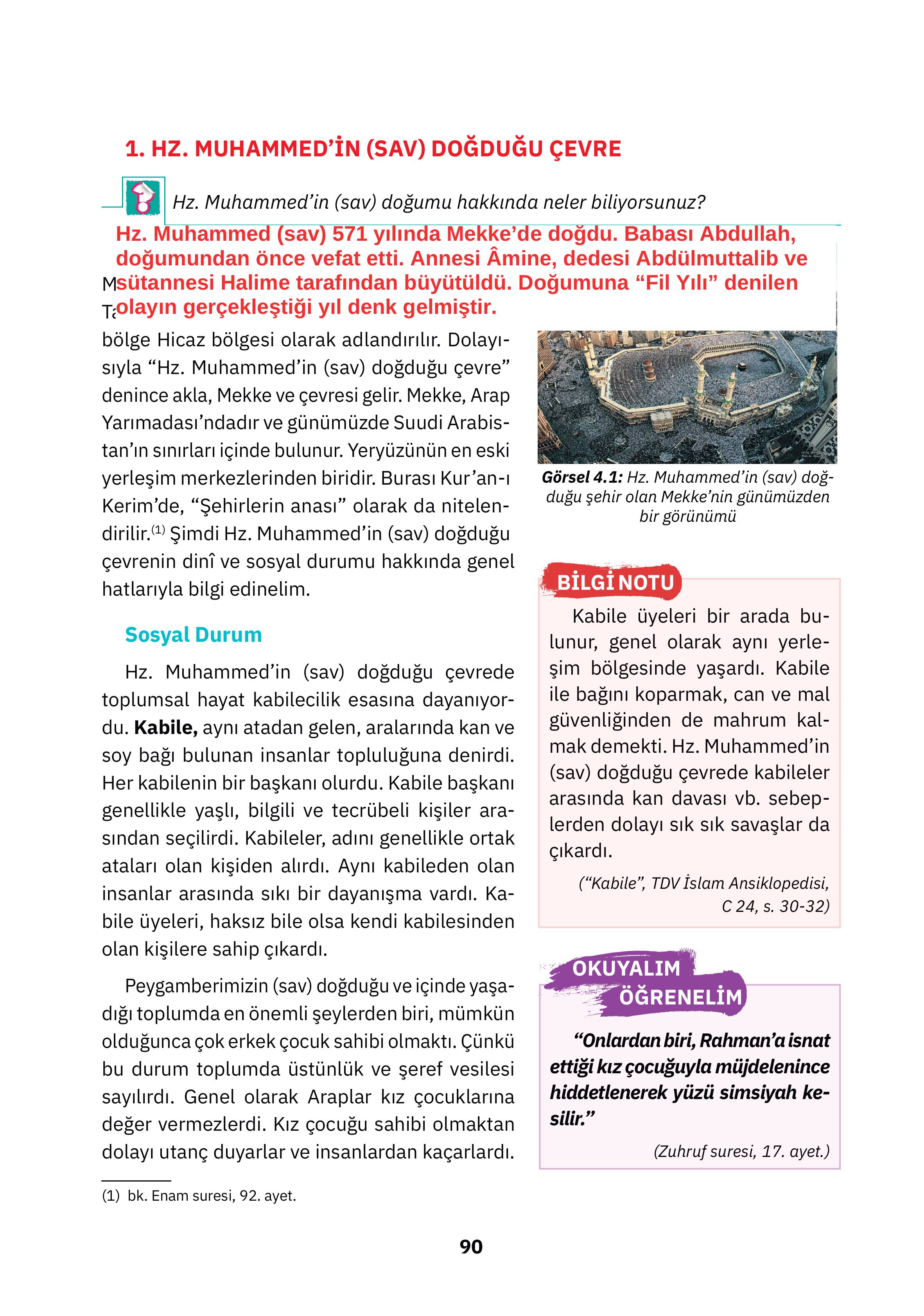 4. Sınıf Sdr İpekyolu Yayıncılık Din Kültürü Ve Ahlak Bilgisi Ders Kitabı Sayfa 90 Cevapları 4. Sınıf Sdr İpekyolu Yayıncılık Din Kültürü Ve Ahlak Bilgisi Ders Kitabı Sayfa 90 Cevapları