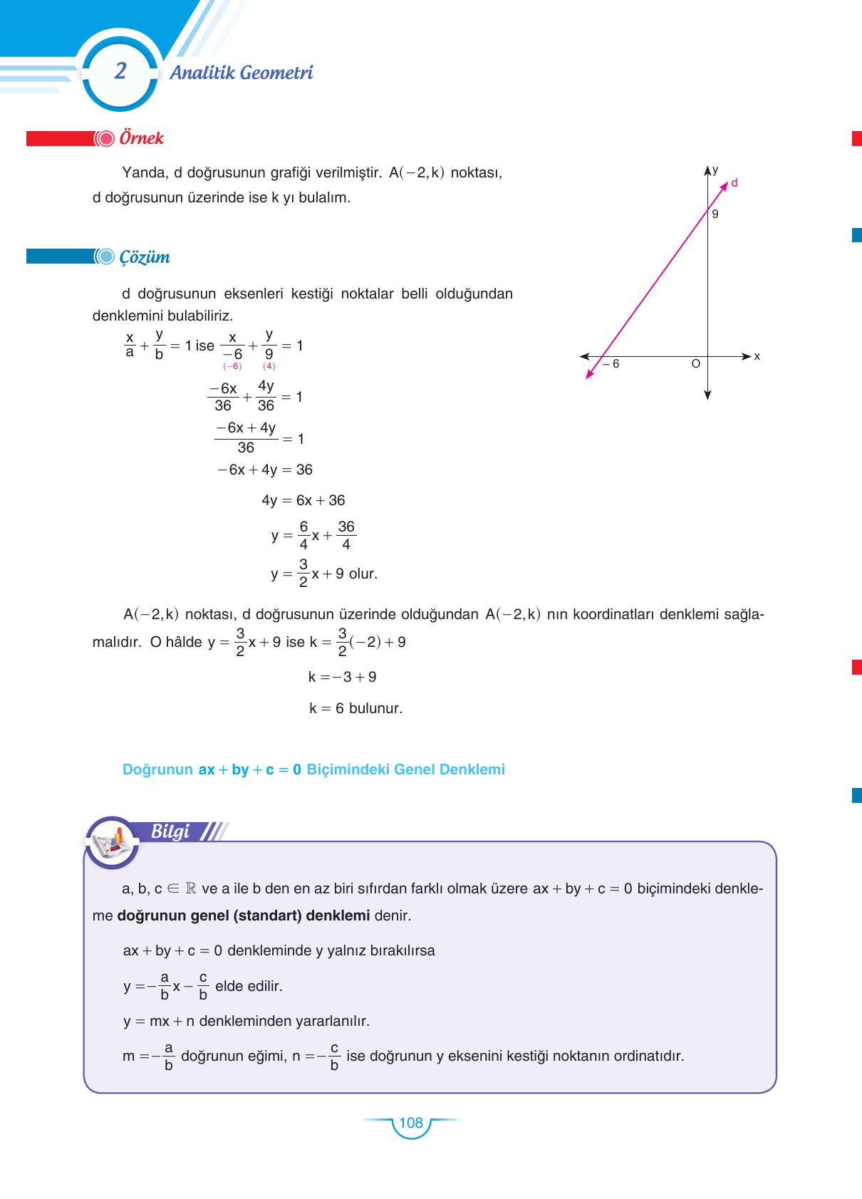 11. Sınıf Sdr Dikey Yayıncılık Matematik Ders Kitabı Sayfa 108 Cevapları
