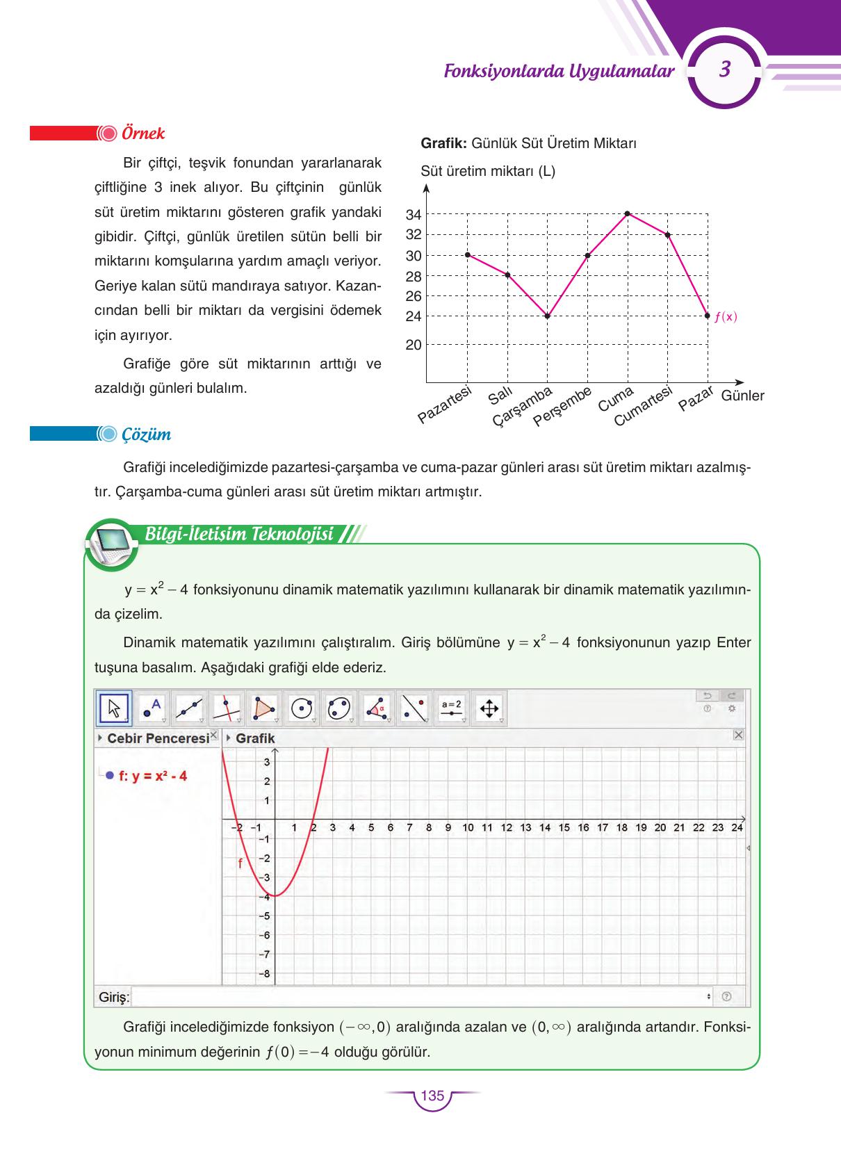 11. Sınıf Sdr Dikey Yayıncılık Matematik Ders Kitabı Sayfa 135 Cevapları