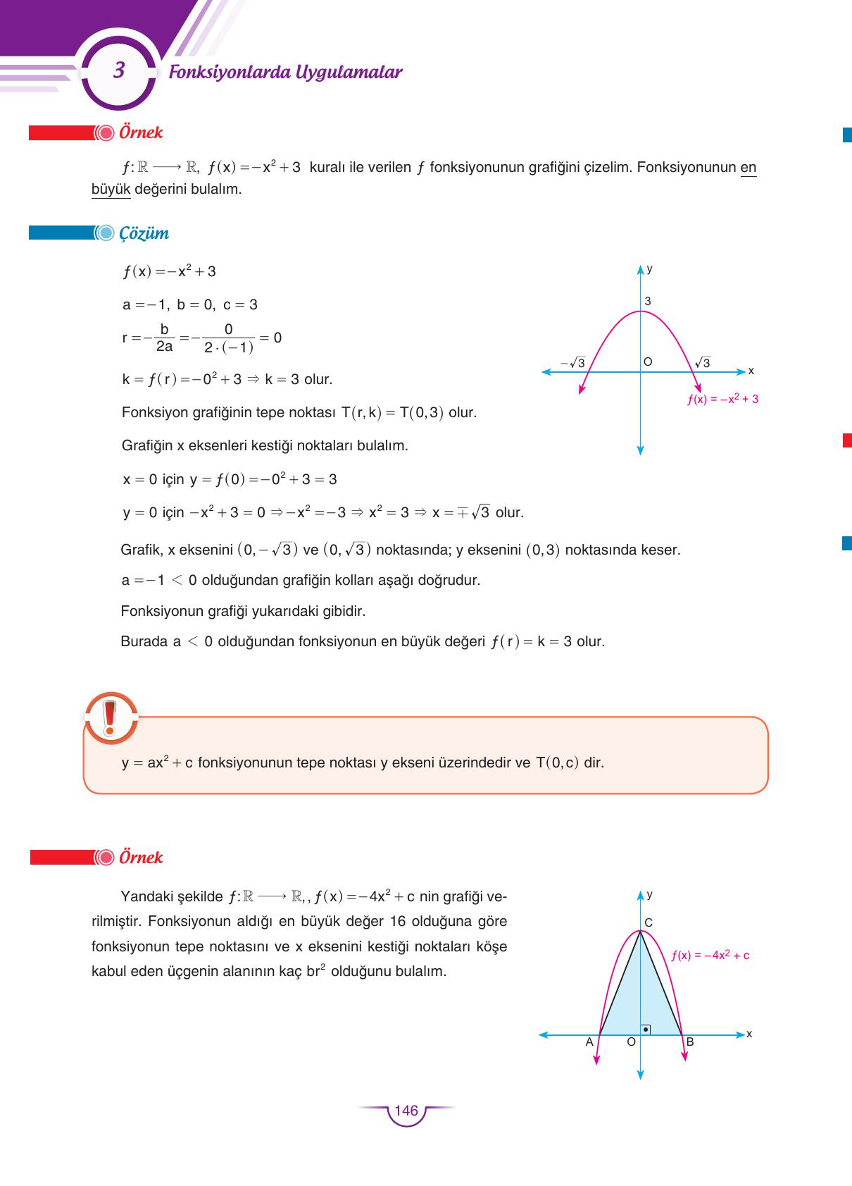 11. Sınıf Sdr Dikey Yayıncılık Matematik Ders Kitabı Sayfa 146 Cevapları 11. Sınıf Sdr Dikey Yayıncılık Matematik Ders Kitabı Sayfa 146 Cevapları