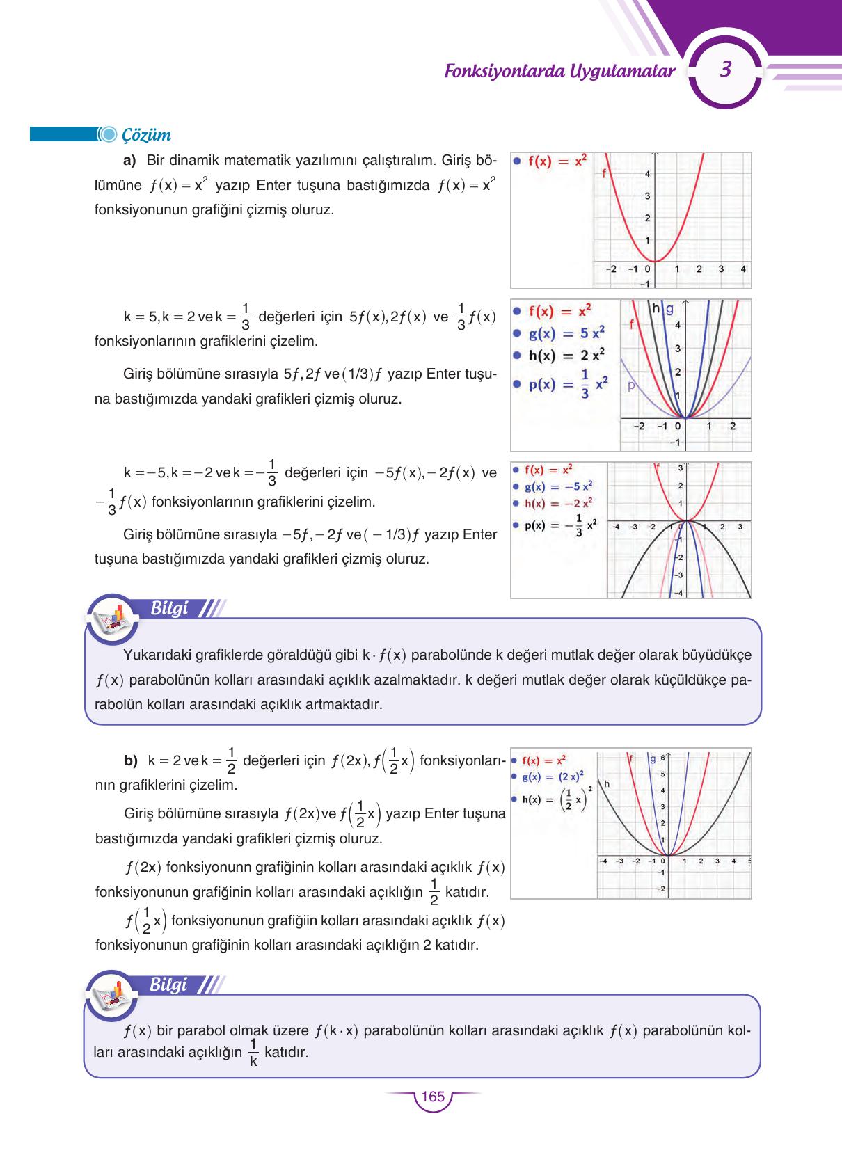 11. Sınıf Sdr Dikey Yayıncılık Matematik Ders Kitabı Sayfa 165 Cevapları 11. Sınıf Sdr Dikey Yayıncılık Matematik Ders Kitabı Sayfa 165 Cevapları