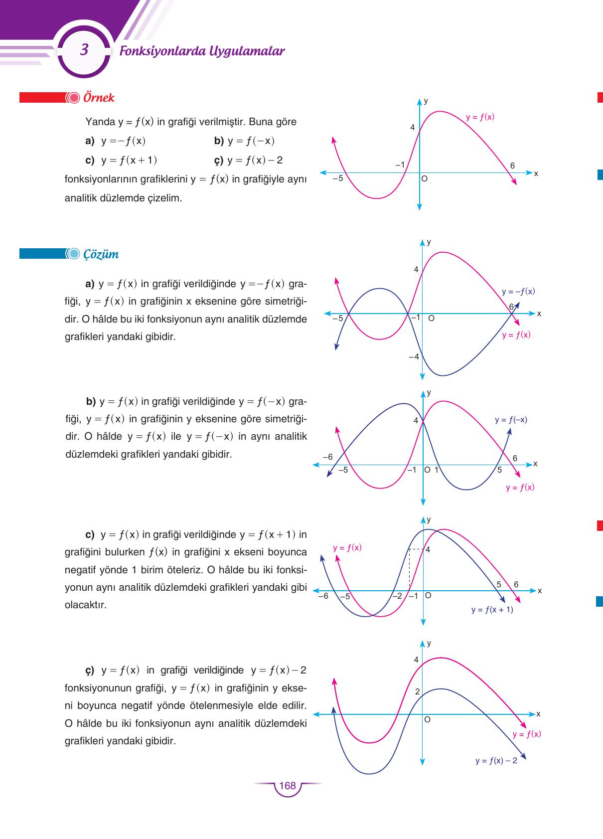 11. Sınıf Sdr Dikey Yayıncılık Matematik Ders Kitabı Sayfa 168 Cevapları 11. Sınıf Sdr Dikey Yayıncılık Matematik Ders Kitabı Sayfa 168 Cevapları