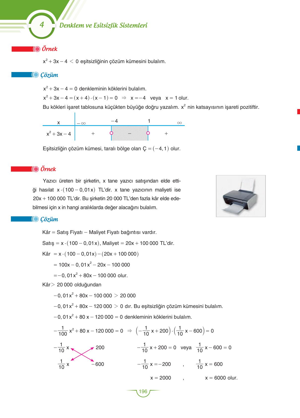 11. Sınıf Sdr Dikey Yayıncılık Matematik Ders Kitabı Sayfa 196 Cevapları 11. Sınıf Sdr Dikey Yayıncılık Matematik Ders Kitabı Sayfa 196 Cevapları