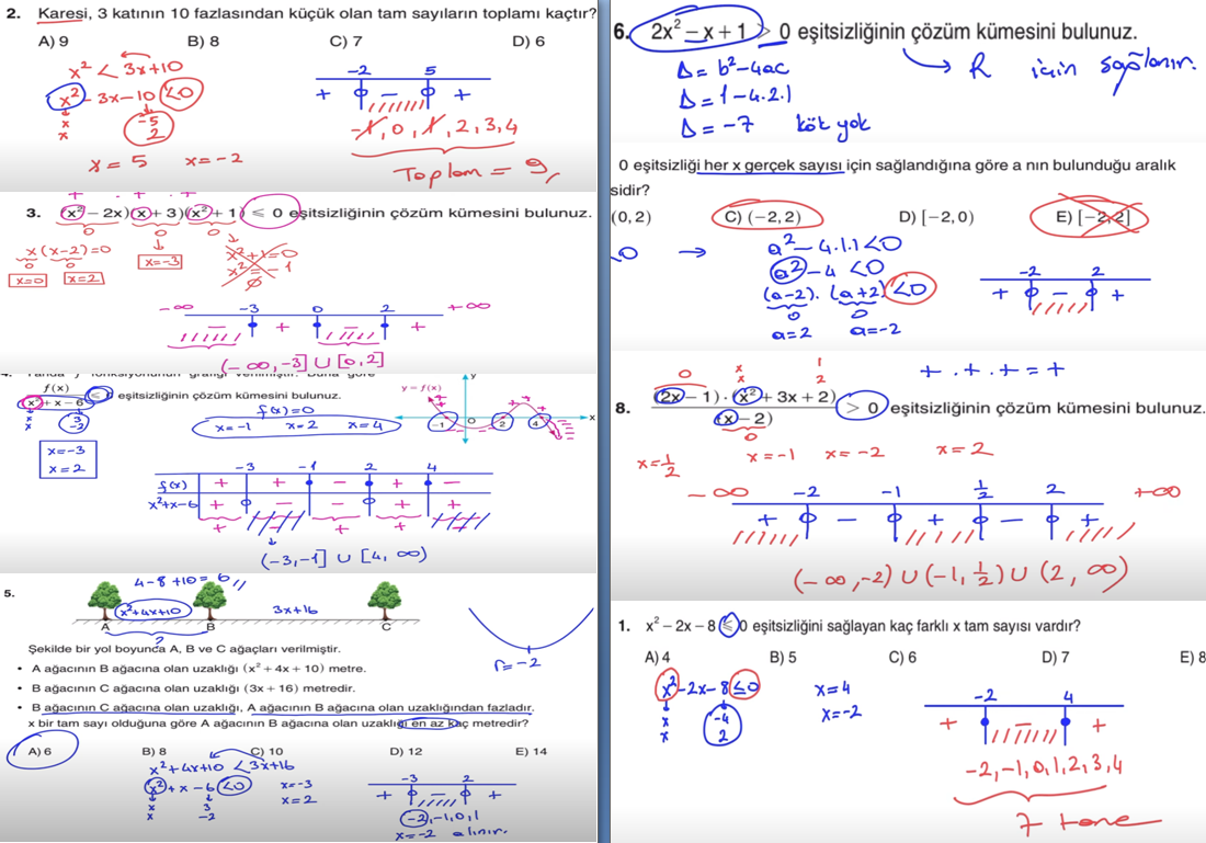 11. Sınıf Sdr Dikey Yayıncılık Matematik Ders Kitabı Sayfa 206 Cevapları