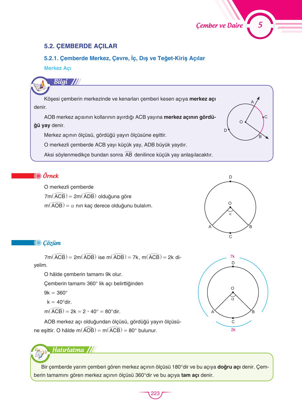 11. Sınıf Sdr Dikey Yayıncılık Matematik Ders Kitabı Sayfa 223 Cevapları