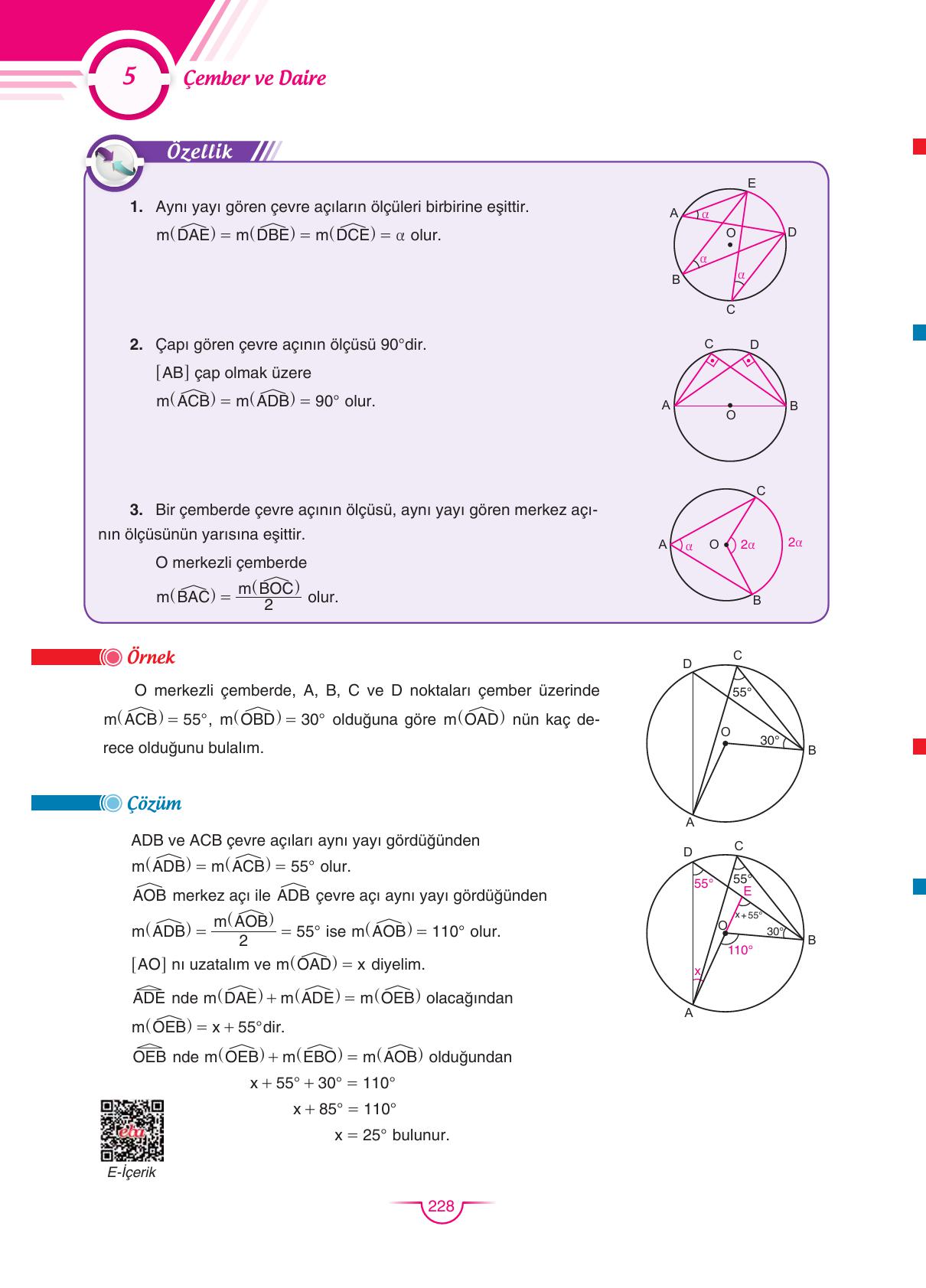11. Sınıf Sdr Dikey Yayıncılık Matematik Ders Kitabı Sayfa 228 Cevapları