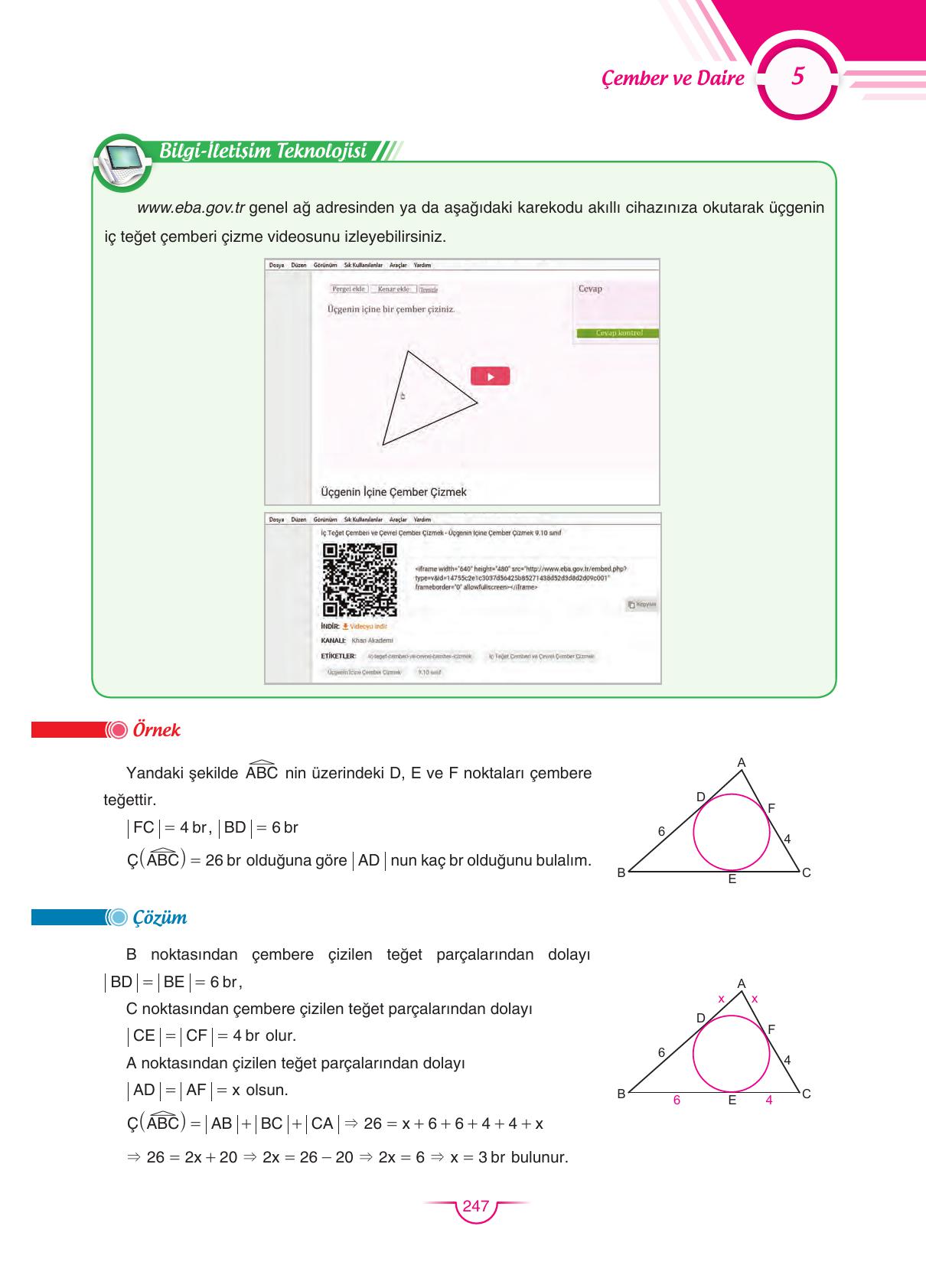 11. Sınıf Sdr Dikey Yayıncılık Matematik Ders Kitabı Sayfa 247 Cevapları 11. Sınıf Sdr Dikey Yayıncılık Matematik Ders Kitabı Sayfa 247 Cevapları