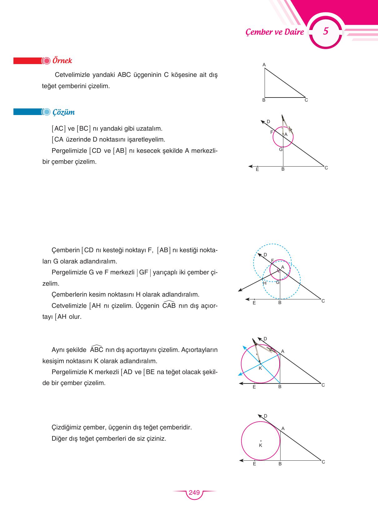 11. Sınıf Sdr Dikey Yayıncılık Matematik Ders Kitabı Sayfa 249 Cevapları