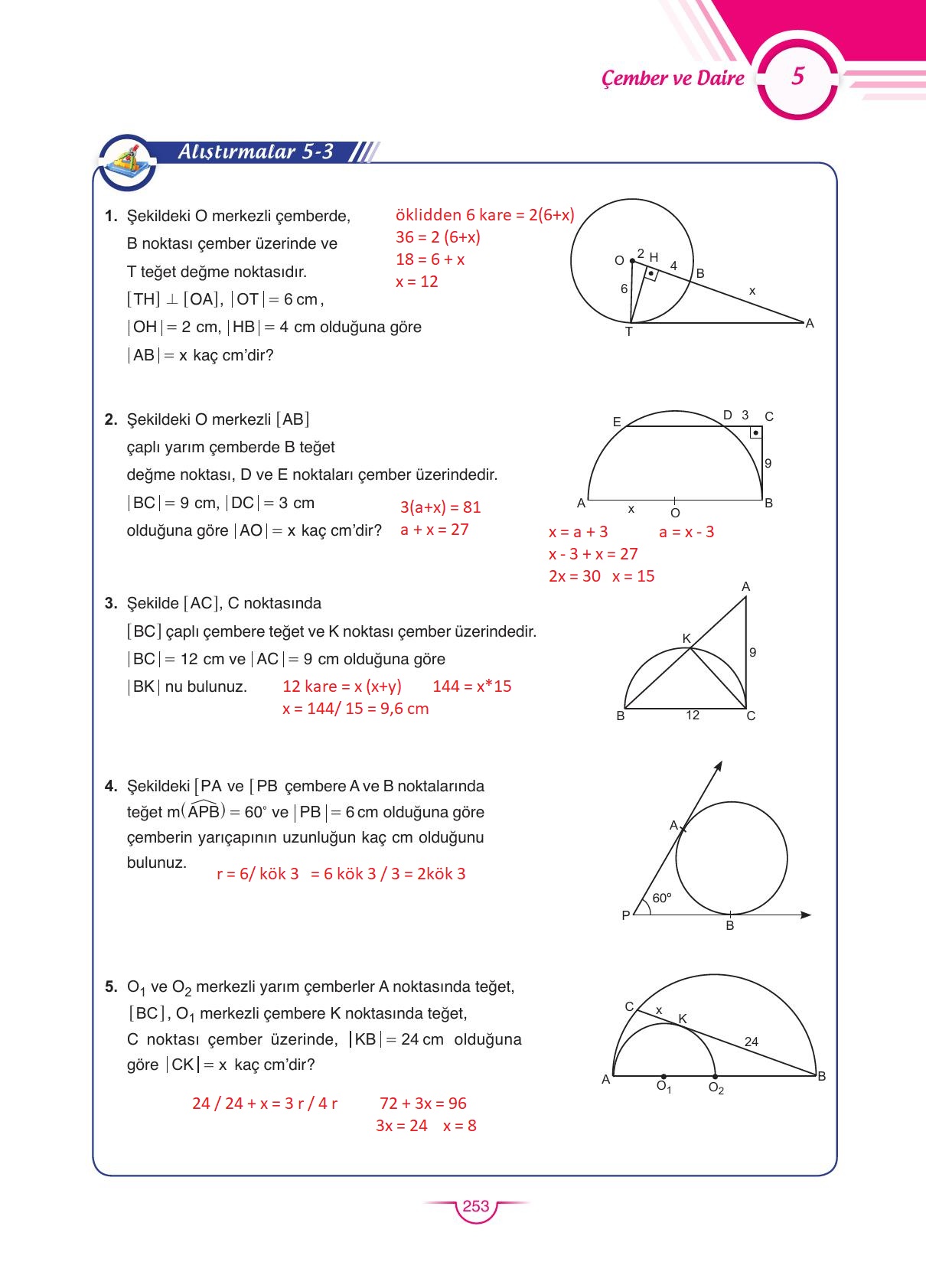 11. Sınıf Sdr Dikey Yayıncılık Matematik Ders Kitabı Sayfa 253 Cevapları 11. Sınıf Sdr Dikey Yayıncılık Matematik Ders Kitabı Sayfa 253 Cevapları