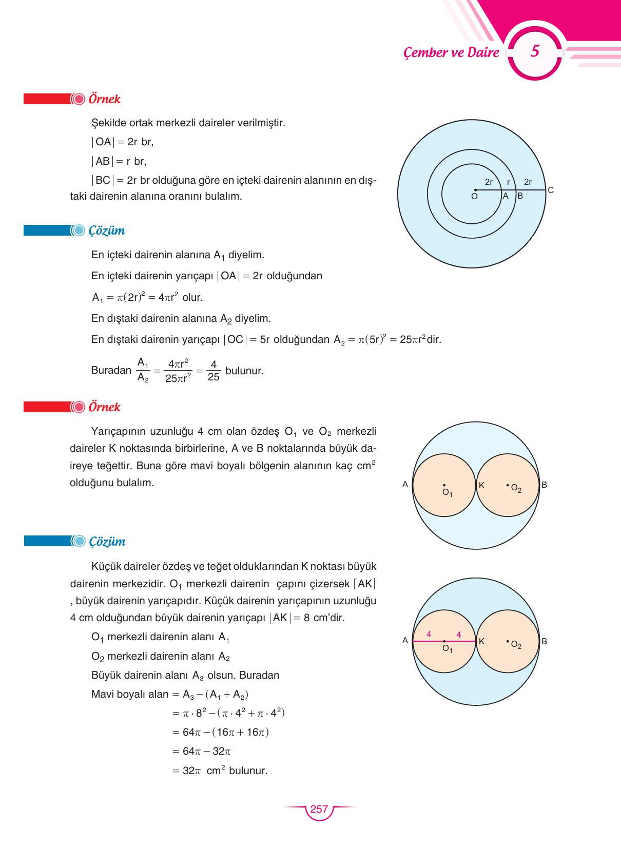 11. Sınıf Sdr Dikey Yayıncılık Matematik Ders Kitabı Sayfa 257 Cevapları