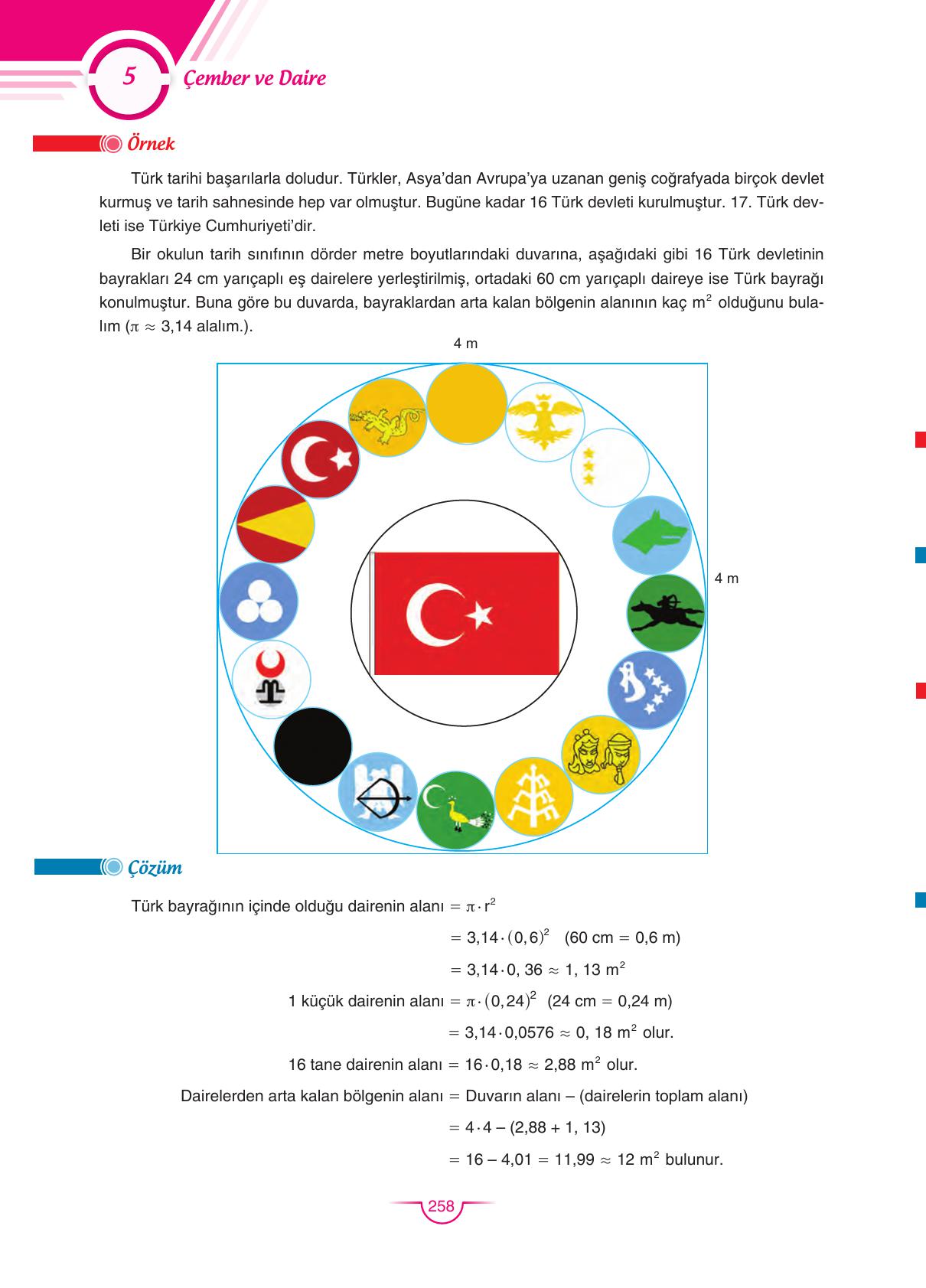 11. Sınıf Sdr Dikey Yayıncılık Matematik Ders Kitabı Sayfa 258 Cevapları