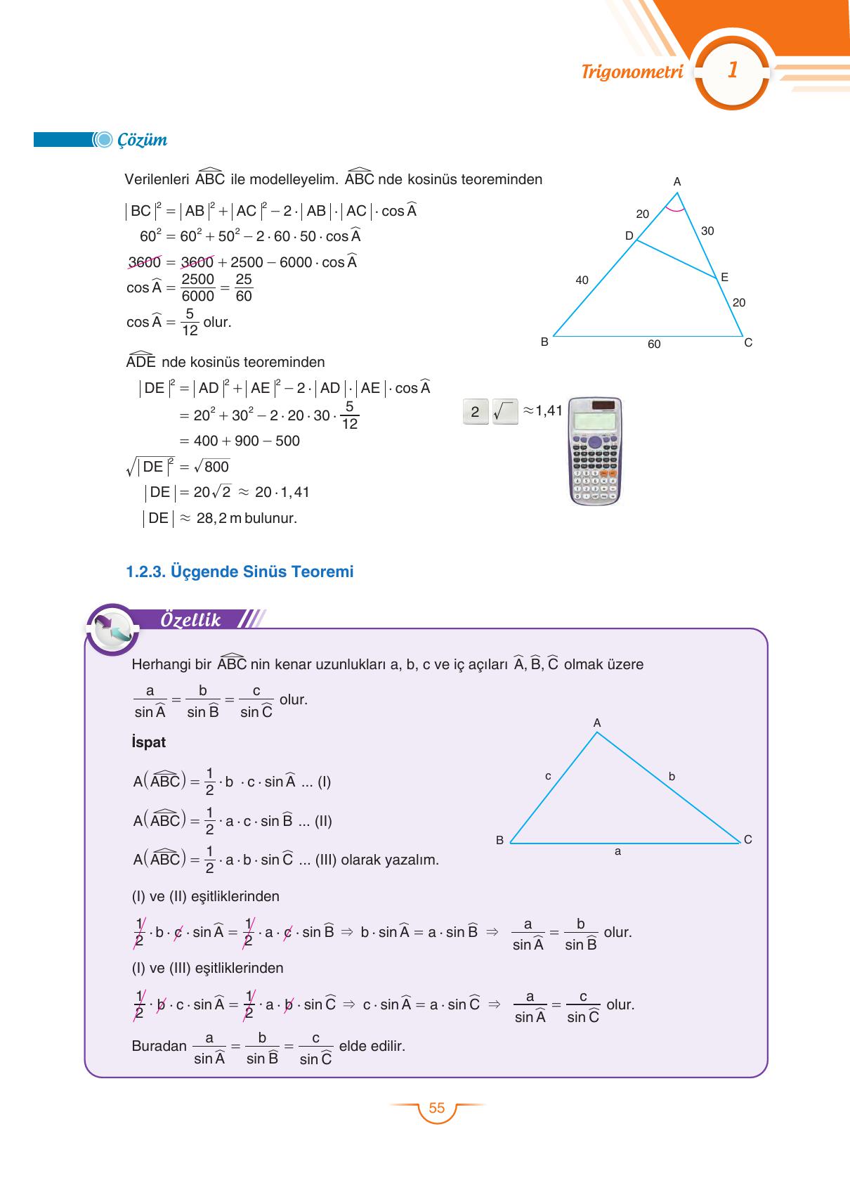 11. Sınıf Sdr Dikey Yayıncılık Matematik Ders Kitabı Sayfa 55 Cevapları 11. Sınıf Sdr Dikey Yayıncılık Matematik Ders Kitabı Sayfa 55 Cevapları