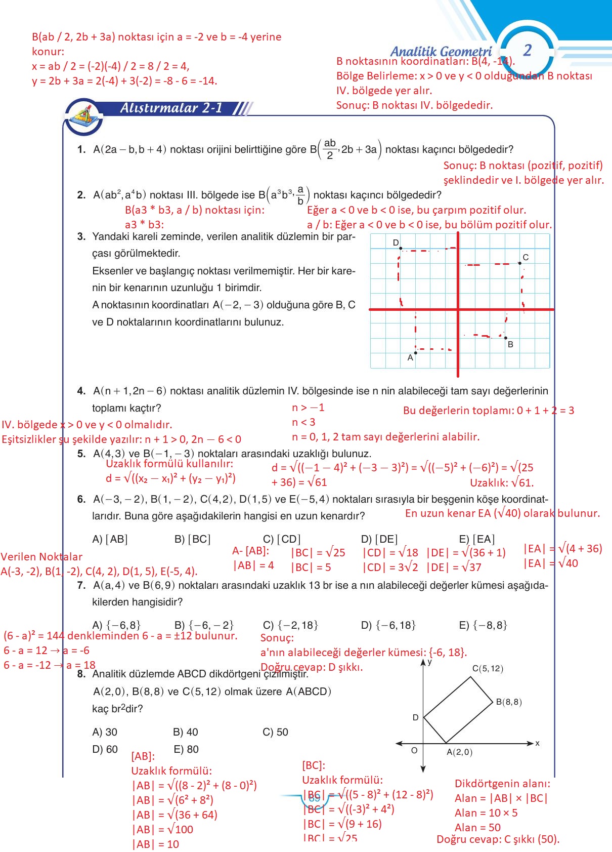11. Sınıf Sdr Dikey Yayıncılık Matematik Ders Kitabı Sayfa 89 Cevapları