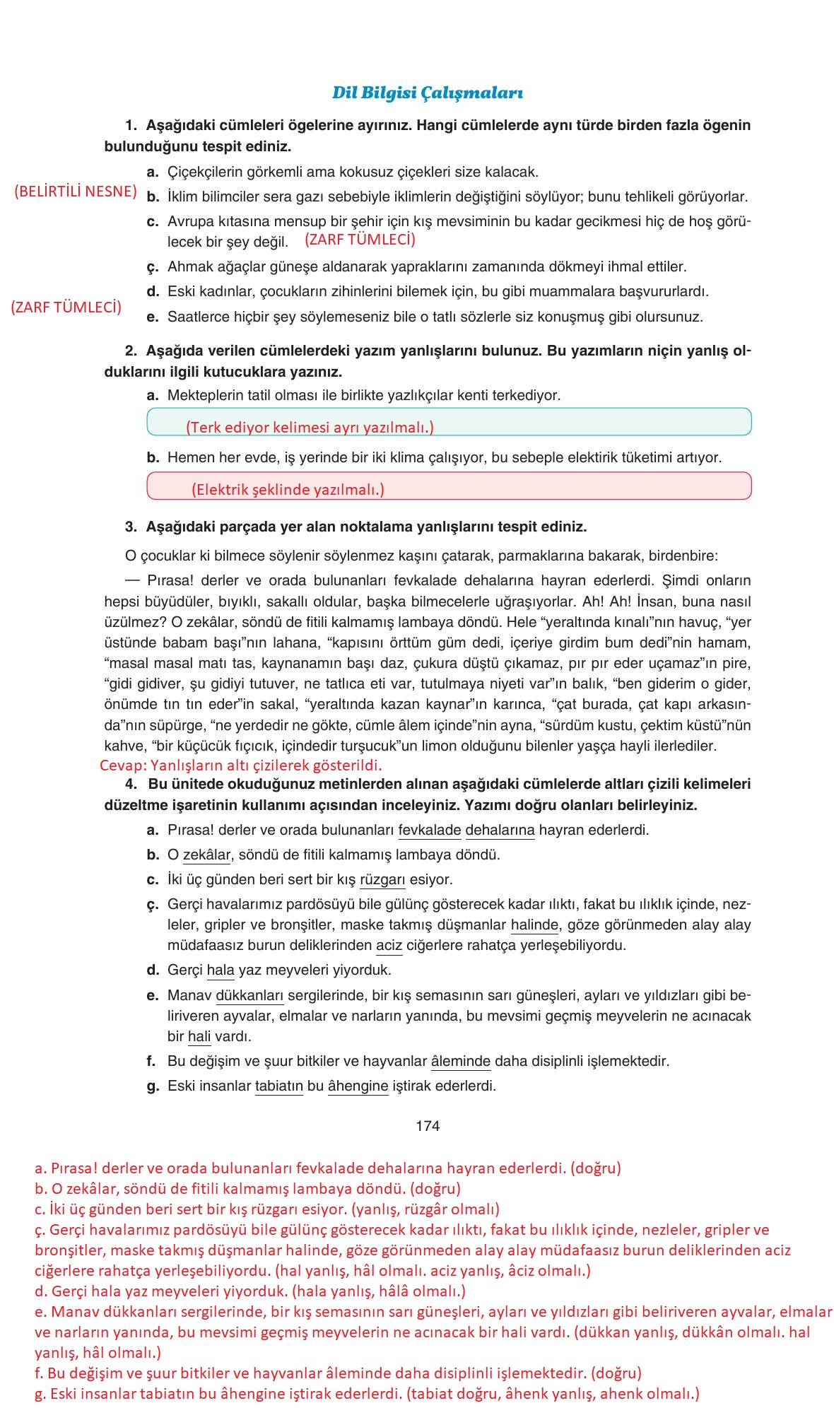 11. Sınıf Gizem Yayınları Türk Dili Ve Edebiyatı Ders Kitabı Sayfa 174 Cevapları 11. Sınıf Gizem Yayınları Türk Dili Ve Edebiyatı Ders Kitabı Sayfa 174 Cevapları