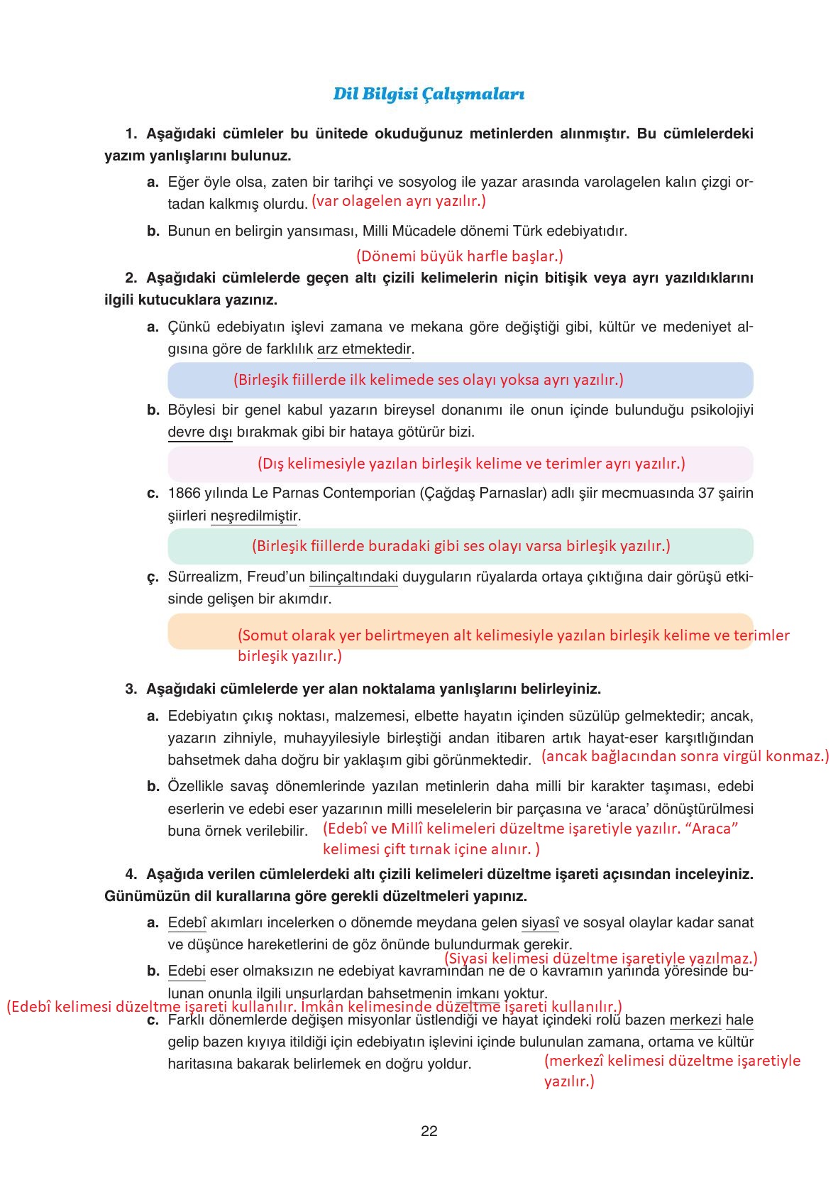 11. Sınıf Gizem Yayınları Türk Dili Ve Edebiyatı Ders Kitabı Sayfa 22 Cevapları 11. Sınıf Gizem Yayınları Türk Dili Ve Edebiyatı Ders Kitabı Sayfa 22 Cevapları