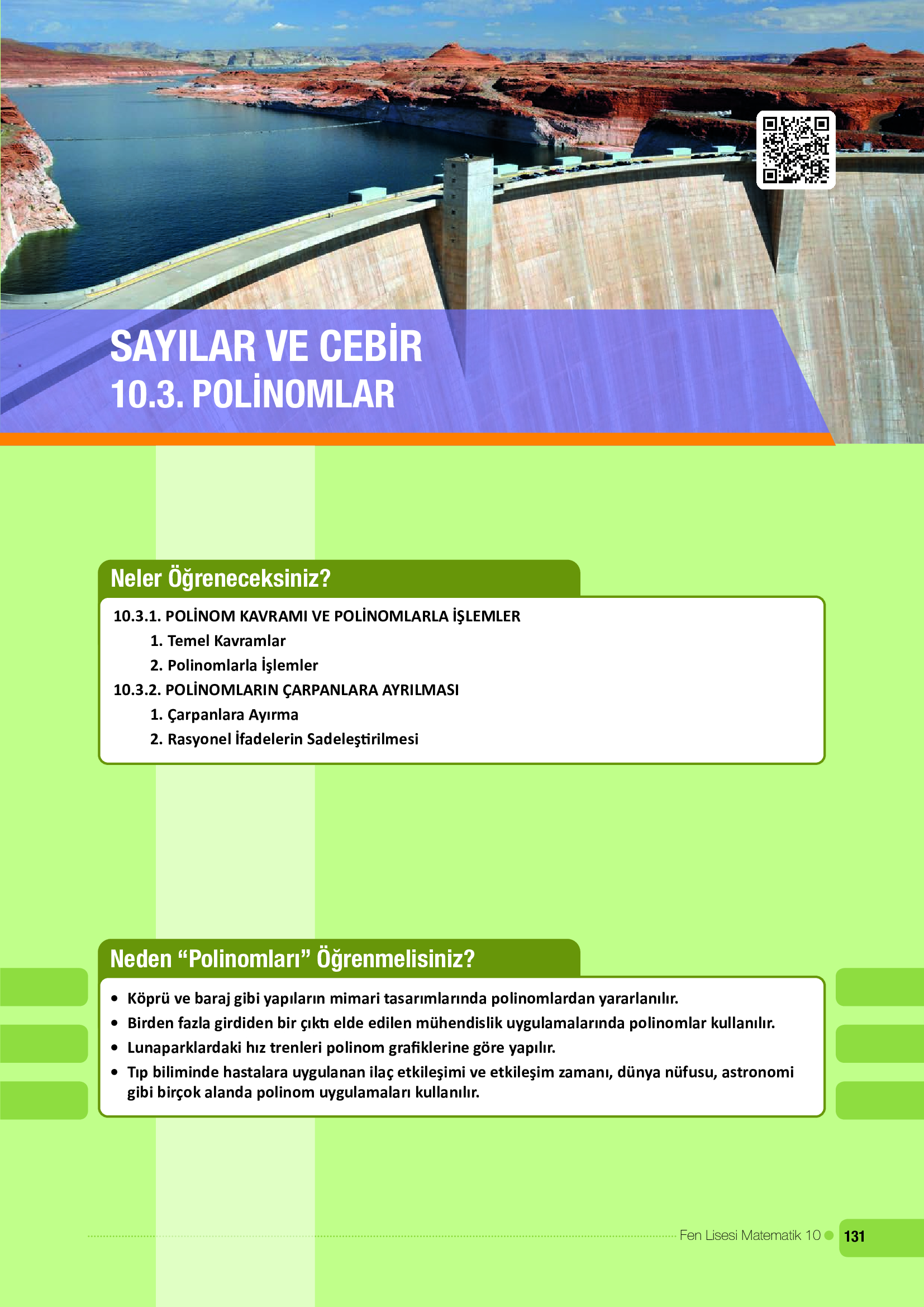 10. Sınıf Meb Yayınları Fen Lisesi Matematik Ders Kitabı Sayfa 131 Cevapları