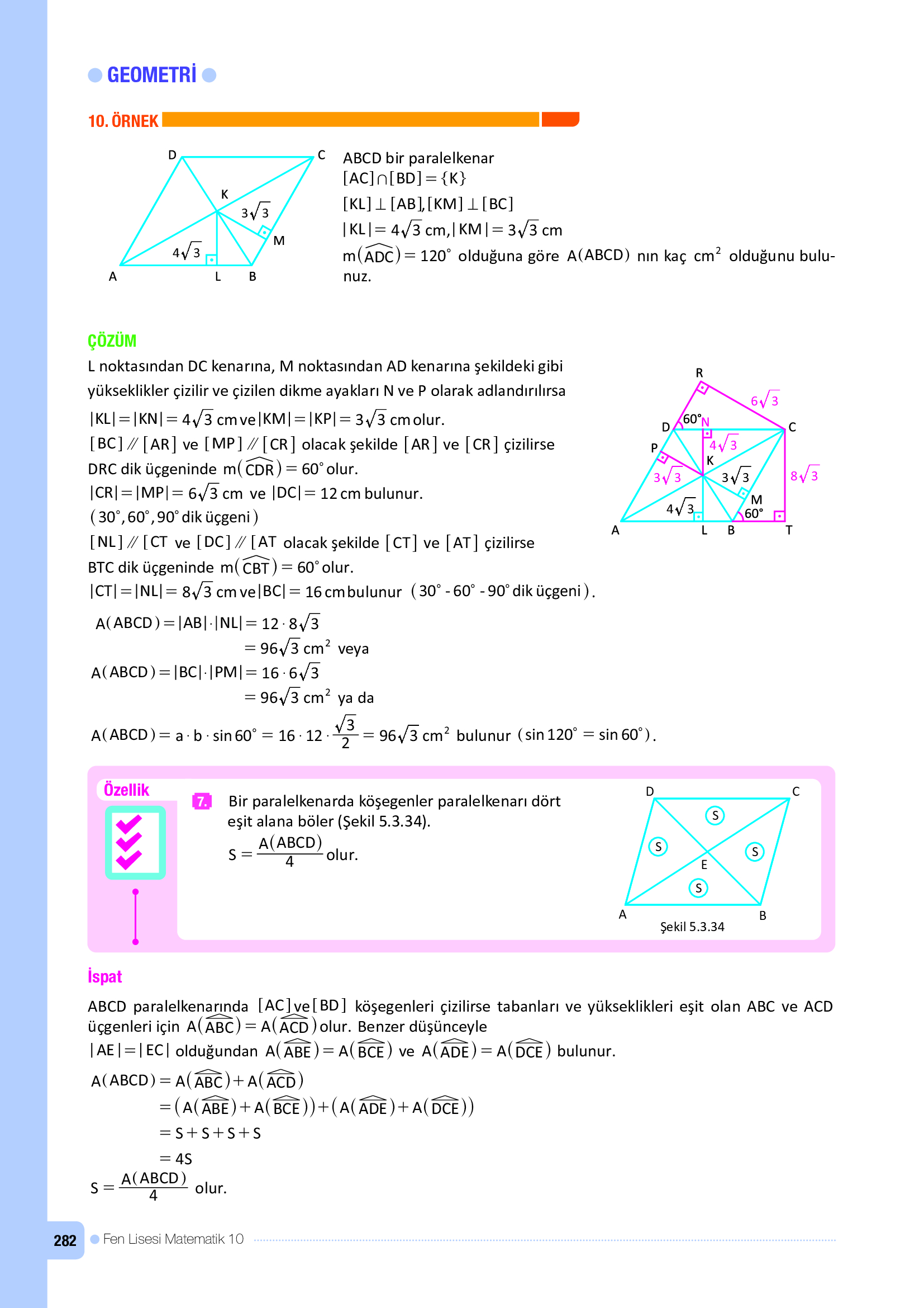 10. Sınıf Meb Yayınları Fen Lisesi Matematik Ders Kitabı Sayfa 282 Cevapları 10. Sınıf Meb Yayınları Fen Lisesi Matematik Ders Kitabı Sayfa 282 Cevapları