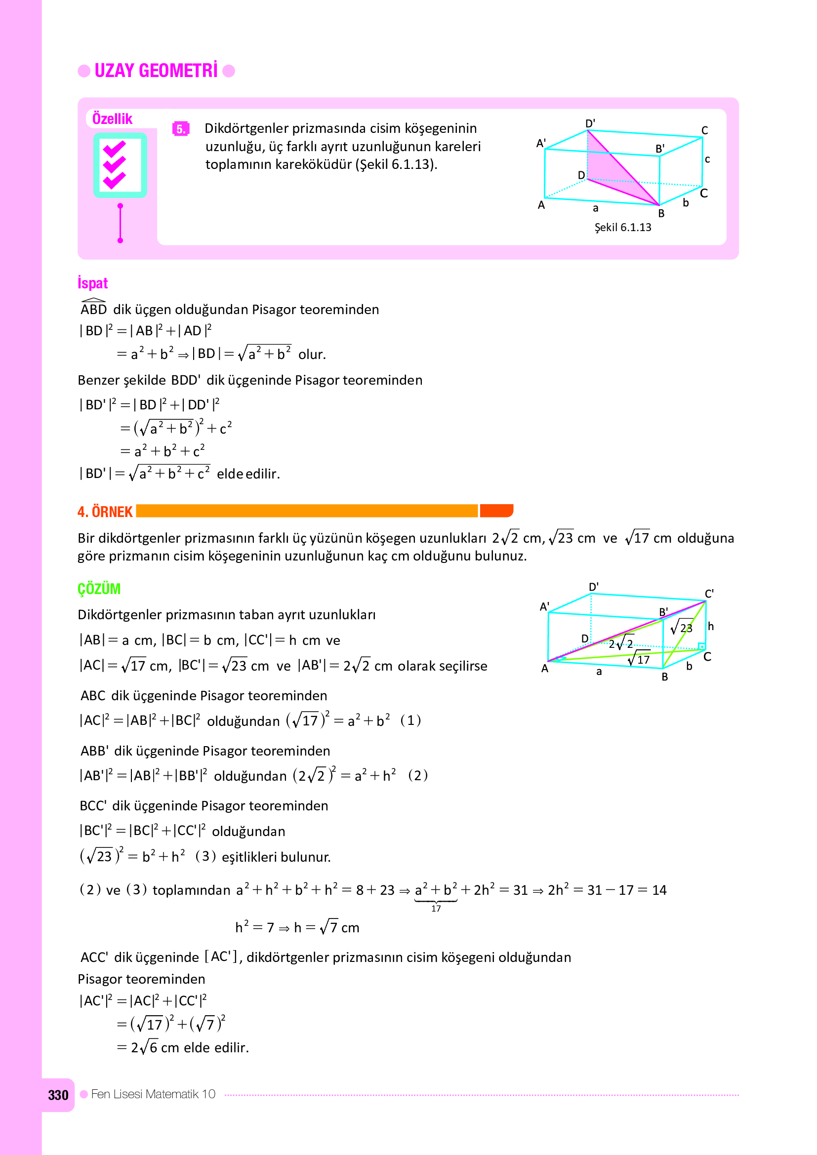 10. Sınıf Meb Yayınları Fen Lisesi Matematik Ders Kitabı Sayfa 330 Cevapları 10. Sınıf Meb Yayınları Fen Lisesi Matematik Ders Kitabı Sayfa 330 Cevapları