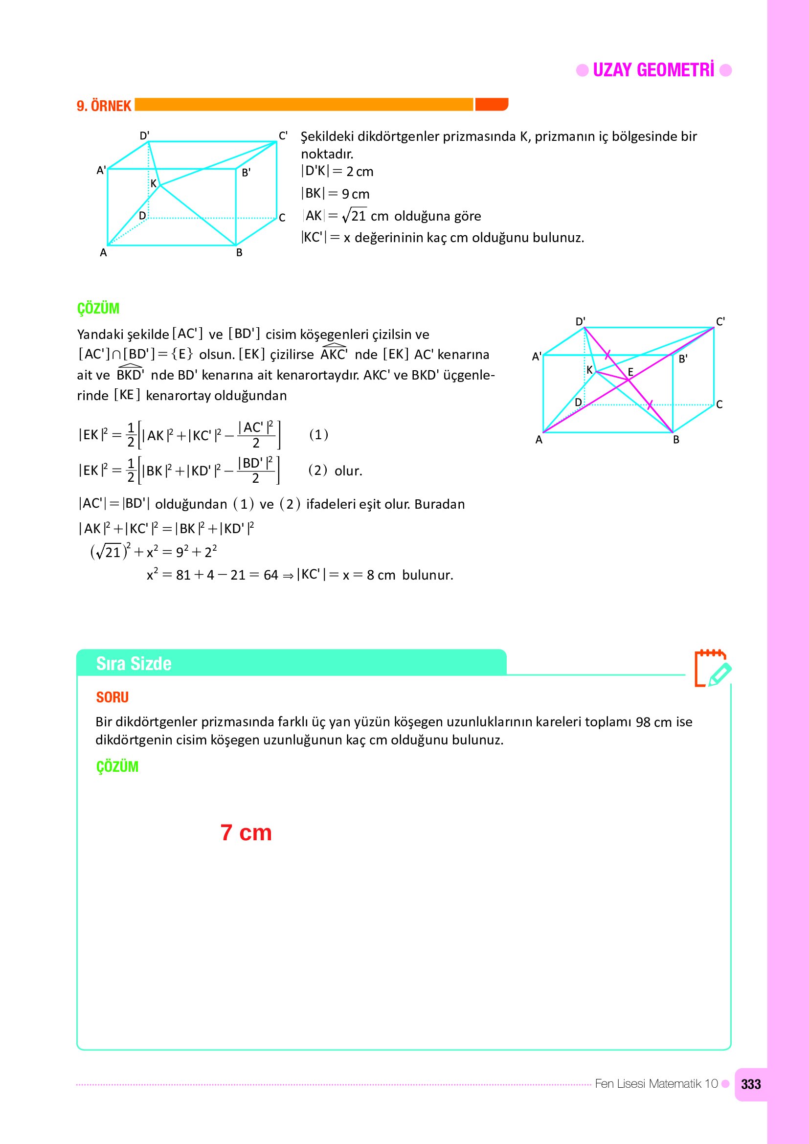10. Sınıf Meb Yayınları Fen Lisesi Matematik Ders Kitabı Sayfa 333 Cevapları 10. Sınıf Meb Yayınları Fen Lisesi Matematik Ders Kitabı Sayfa 333 Cevapları