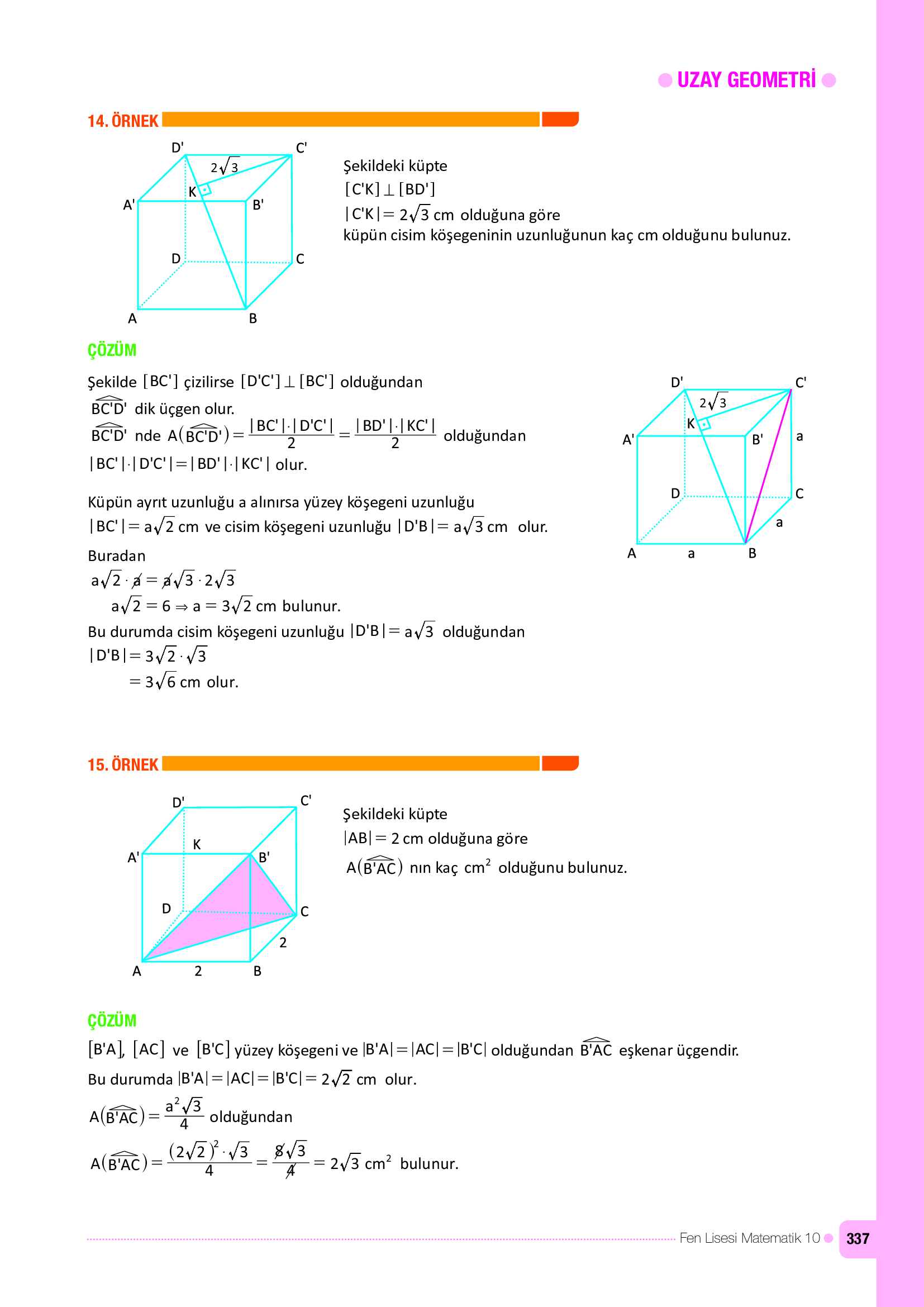 10. Sınıf Meb Yayınları Fen Lisesi Matematik Ders Kitabı Sayfa 337 Cevapları 10. Sınıf Meb Yayınları Fen Lisesi Matematik Ders Kitabı Sayfa 337 Cevapları