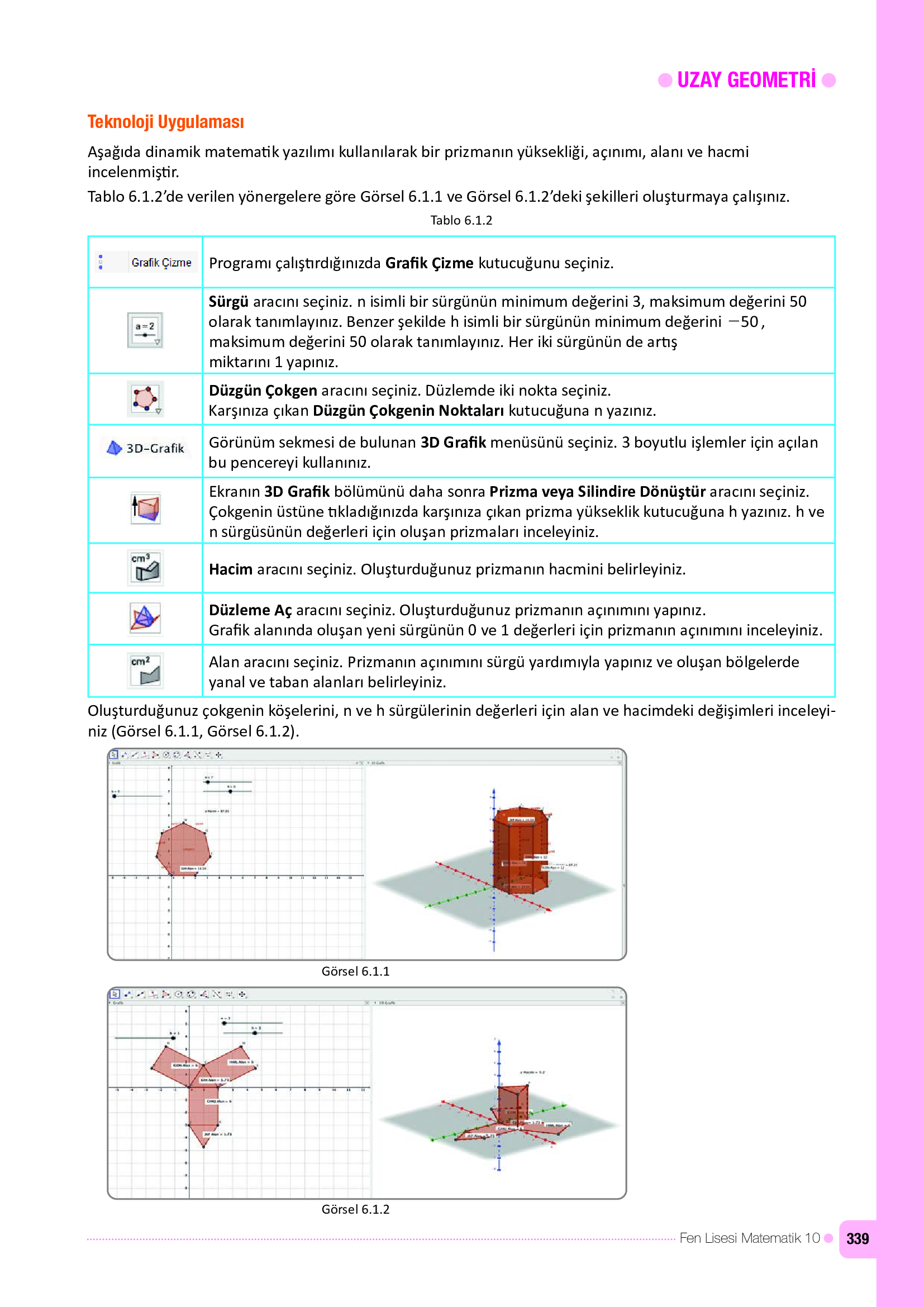 10. Sınıf Meb Yayınları Fen Lisesi Matematik Ders Kitabı Sayfa 339 Cevapları 10. Sınıf Meb Yayınları Fen Lisesi Matematik Ders Kitabı Sayfa 339 Cevapları