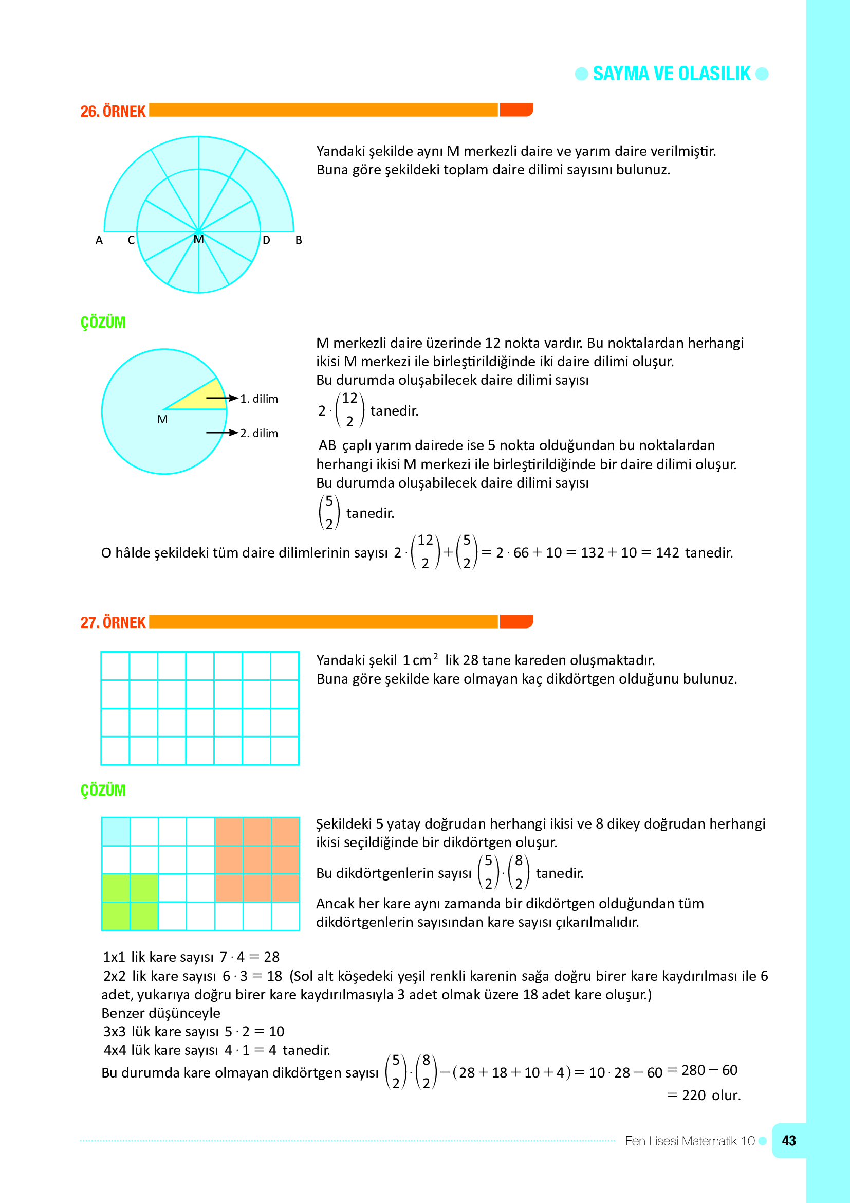 10. Sınıf Meb Yayınları Fen Lisesi Matematik Ders Kitabı Sayfa 43 Cevapları 10. Sınıf Meb Yayınları Fen Lisesi Matematik Ders Kitabı Sayfa 43 Cevapları