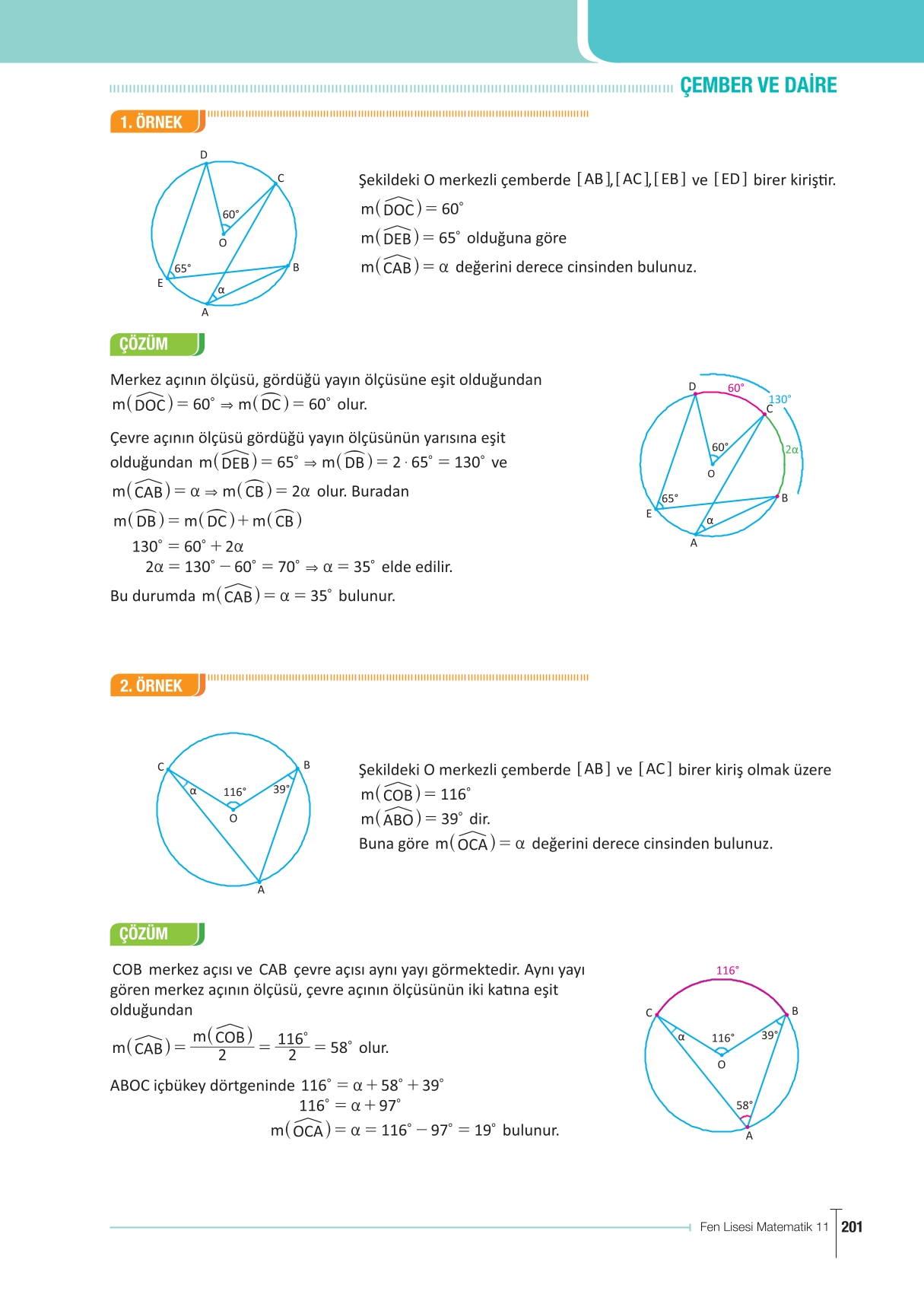 11. Sınıf Meb Yayınları Fen Lisesi Matematik Ders Kitabı Sayfa 201 Cevapları 11. Sınıf Meb Yayınları Fen Lisesi Matematik Ders Kitabı Sayfa 201 Cevapları