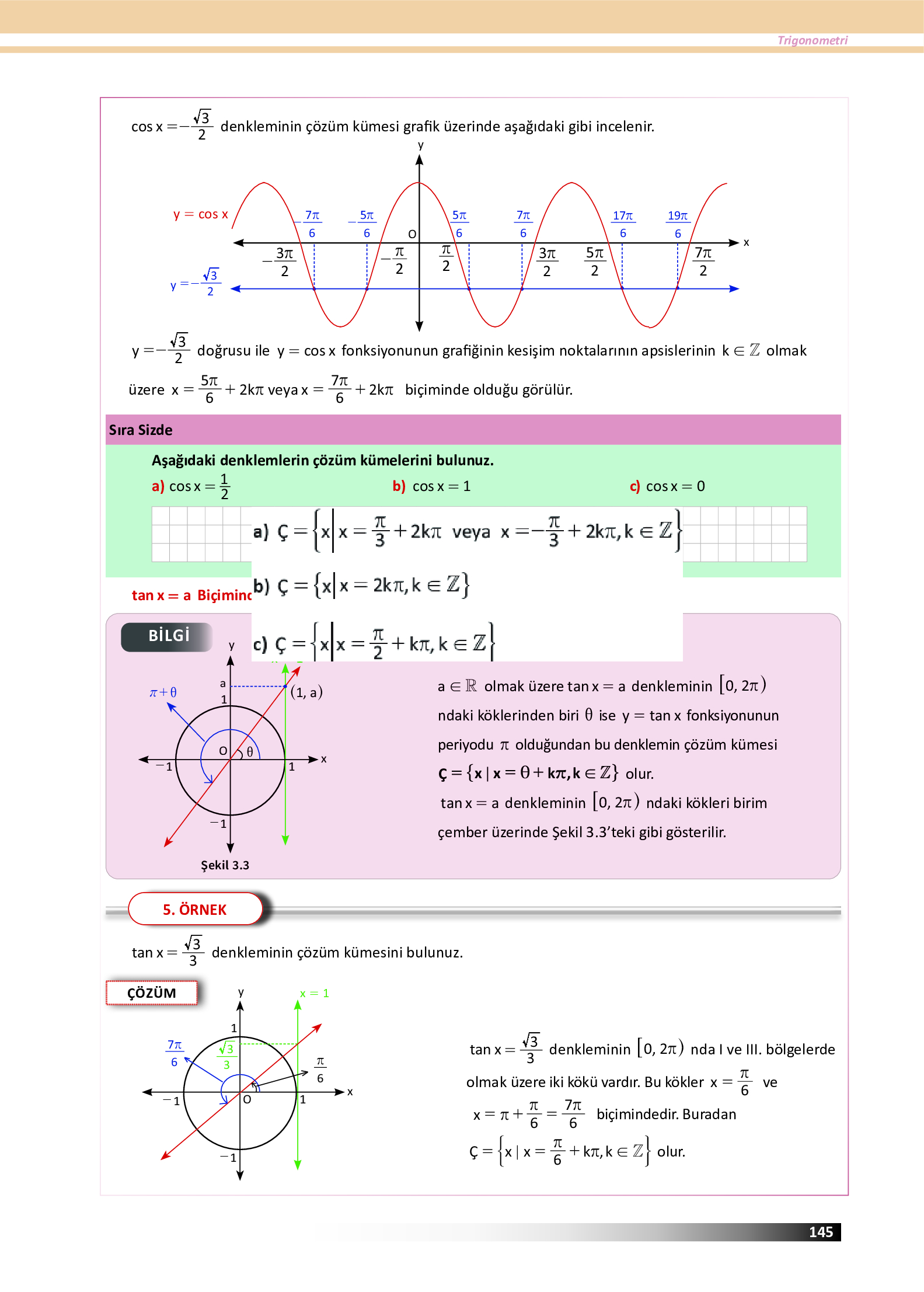 12. Sınıf Meb Yayınları Fen Lisesi Matematik Ders Kitabı Sayfa 145 Cevapları 12. Sınıf Meb Yayınları Fen Lisesi Matematik Ders Kitabı Sayfa 145 Cevapları