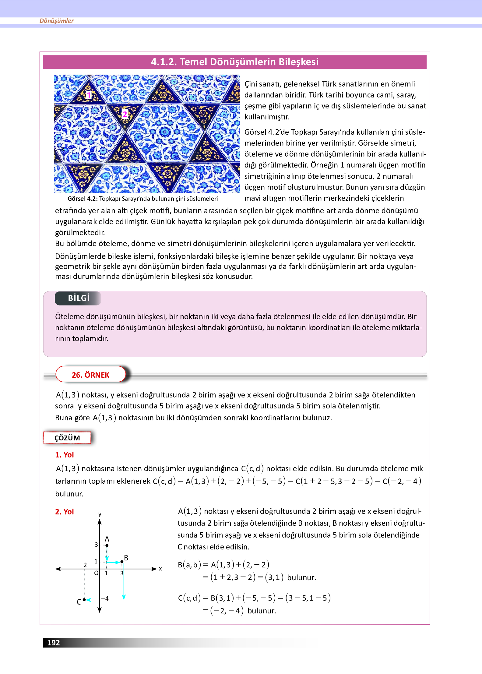 12. Sınıf Meb Yayınları Fen Lisesi Matematik Ders Kitabı Sayfa 192 Cevapları 12. Sınıf Meb Yayınları Fen Lisesi Matematik Ders Kitabı Sayfa 192 Cevapları