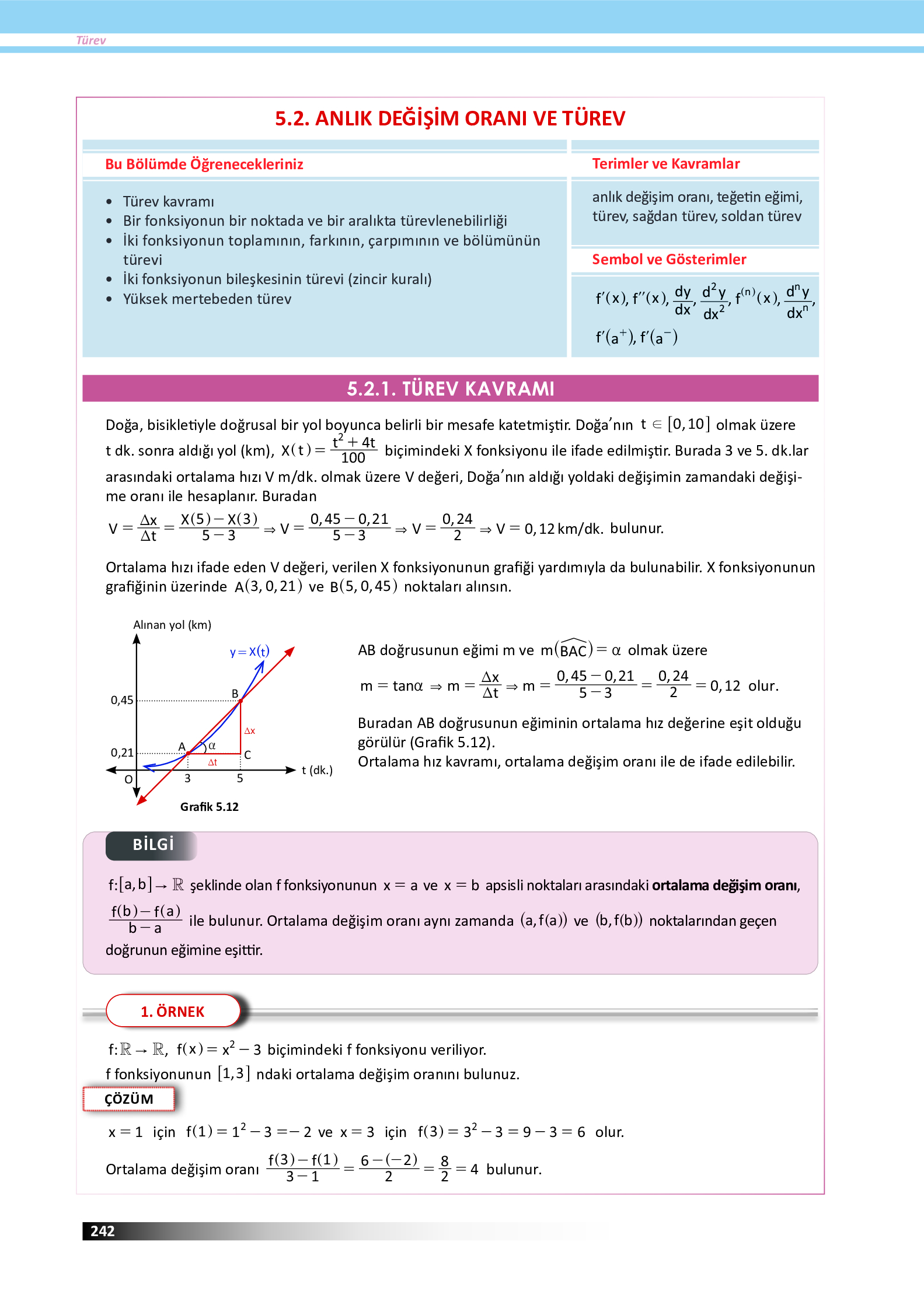 12. Sınıf Meb Yayınları Fen Lisesi Matematik Ders Kitabı Sayfa 242 Cevapları 12. Sınıf Meb Yayınları Fen Lisesi Matematik Ders Kitabı Sayfa 242 Cevapları